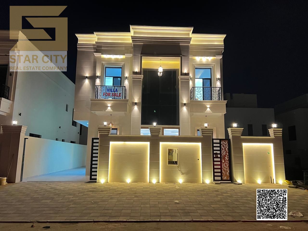 **Luxury Classic Villa for Sale in Al Helio 2 – Ajman High-End Finishes, Prime Location, Registration Fees Included**