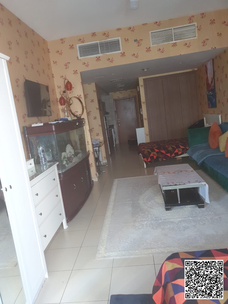 Fully Furnished Studio for Rent – Ajman One, Tower 4