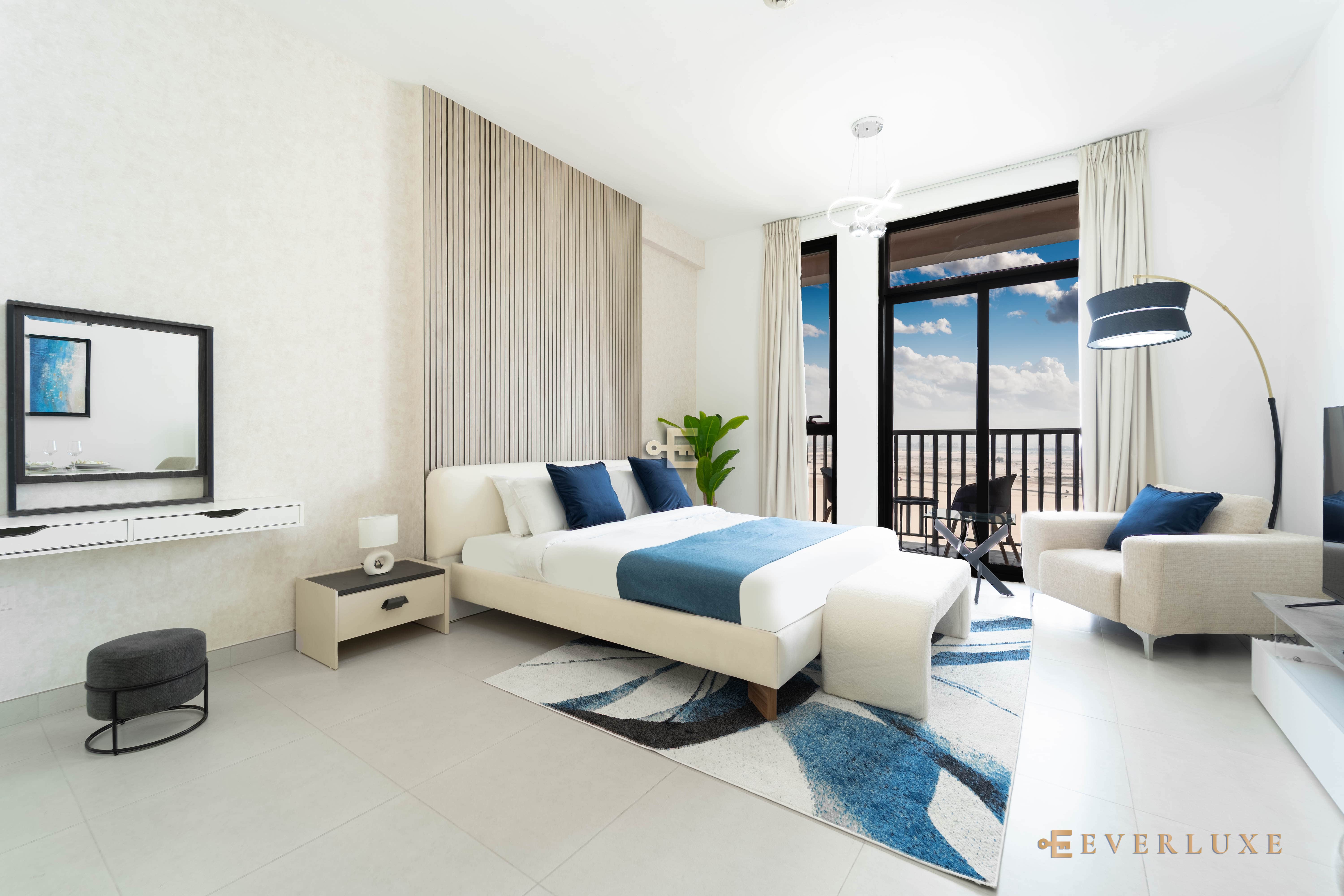 Upgraded | High Floor | Stylish High-rise Studio in IMPZ