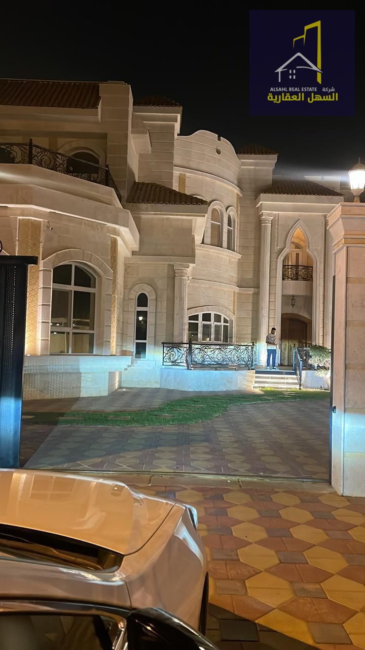 for sale a luxurious villa with personalized finishing in Al-Syooh – Al-Mawarda 2 The villa has a spacious area, with a land area of 12,000 sqft