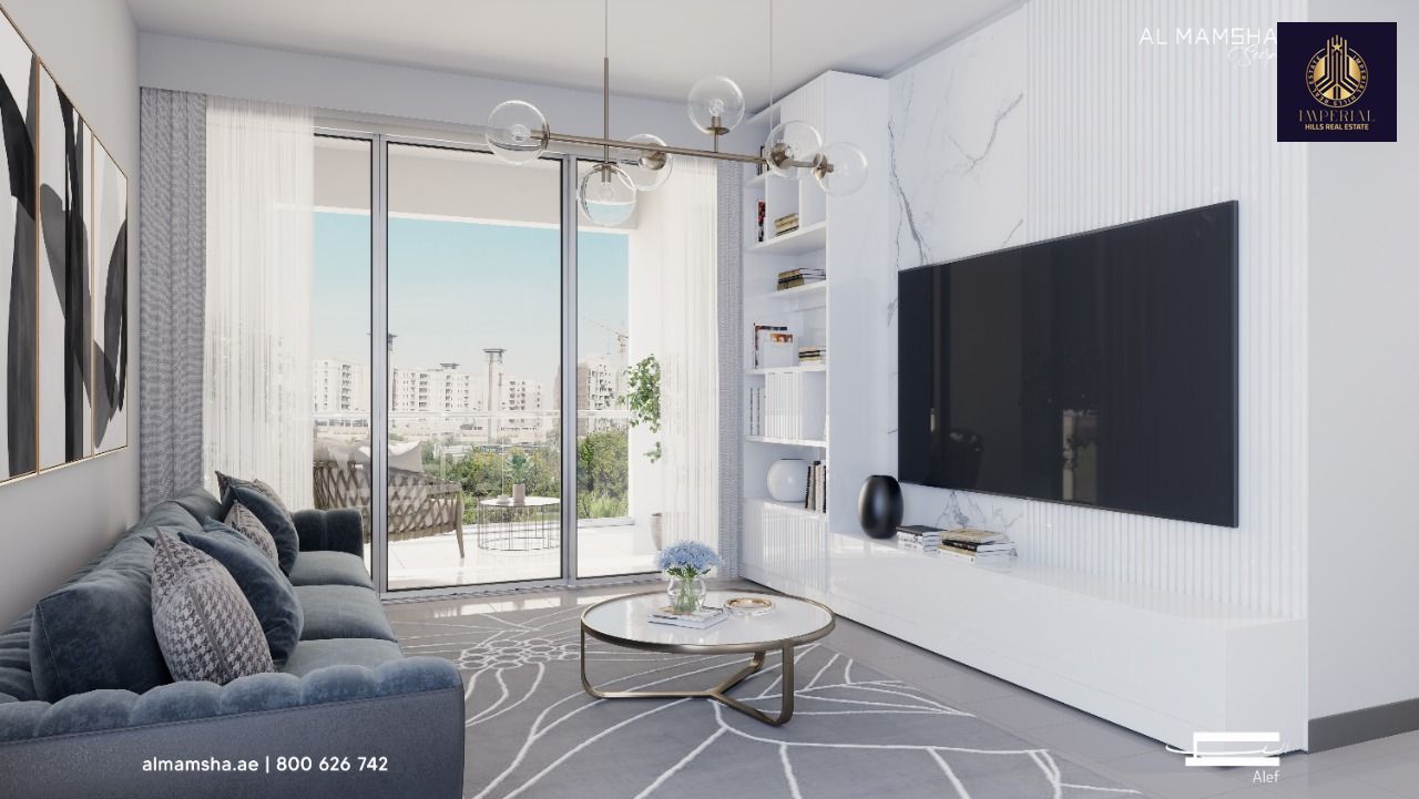2-bedroom apartment - freehold - 4-year installments - full payment due 2026 - Smart home - gated community - close to Dubai