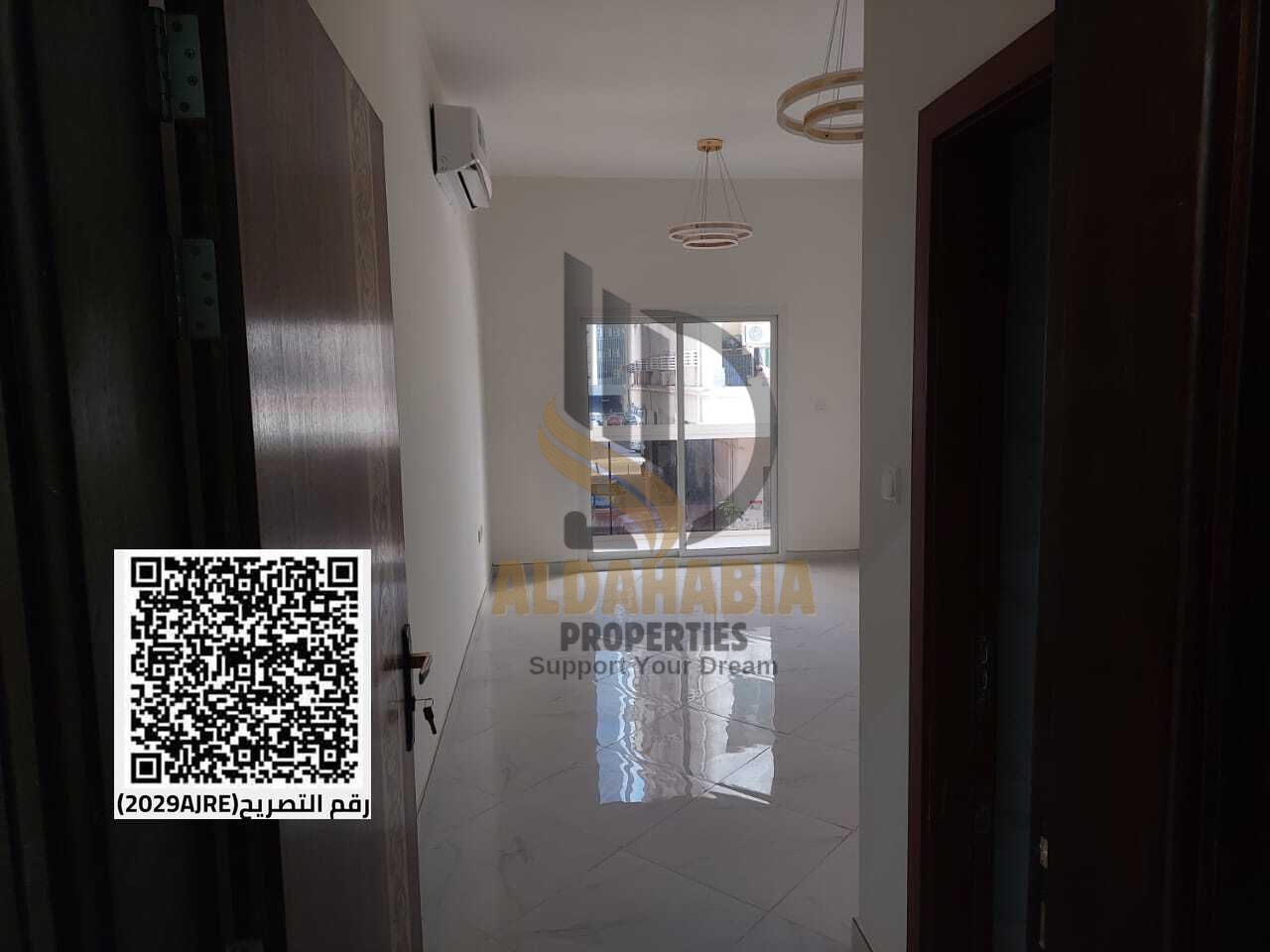 Brand New 2-Bedroom Apartment for Rent in Ajman Industrial Area – Both Rooms Master | 3 Bathrooms | Balcony | Split AC | First Tenant