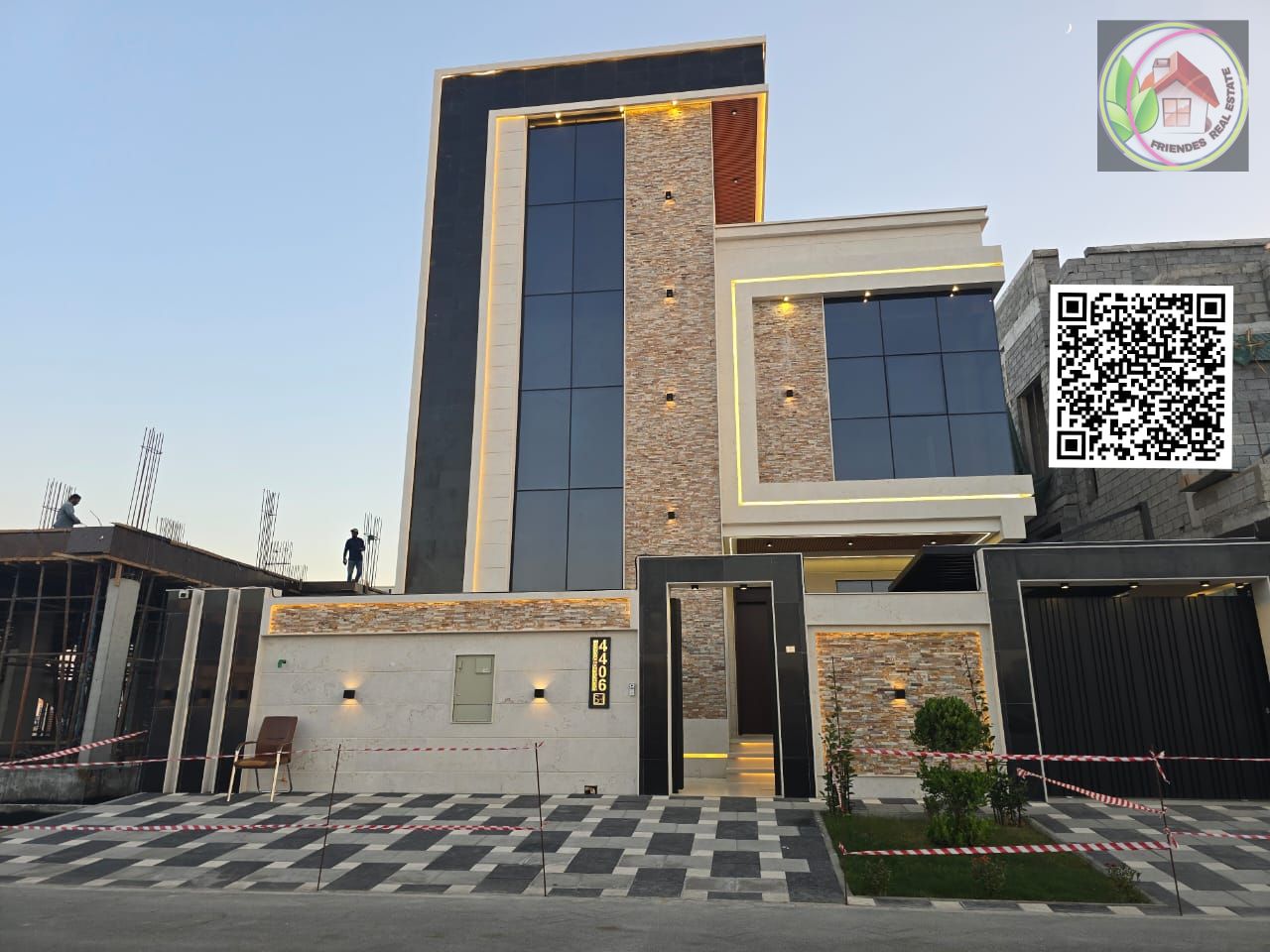 … A luxurious villa ready for occupancy, combining a strong design, spacious areas and high privacy.