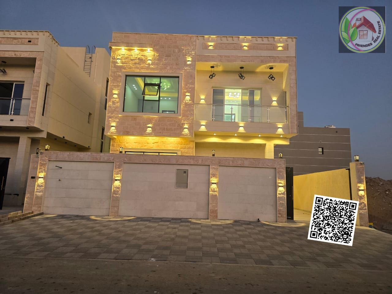 A very upscale villa ready for occupancy, combining a strong design, spacious areas and high privacy.