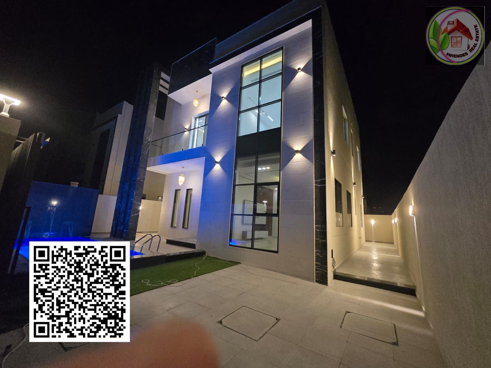 Distinctive villa ready for sale – 4 bedrooms – Ground + First (two floors) – Fully centralized air conditioning with swimming pool
