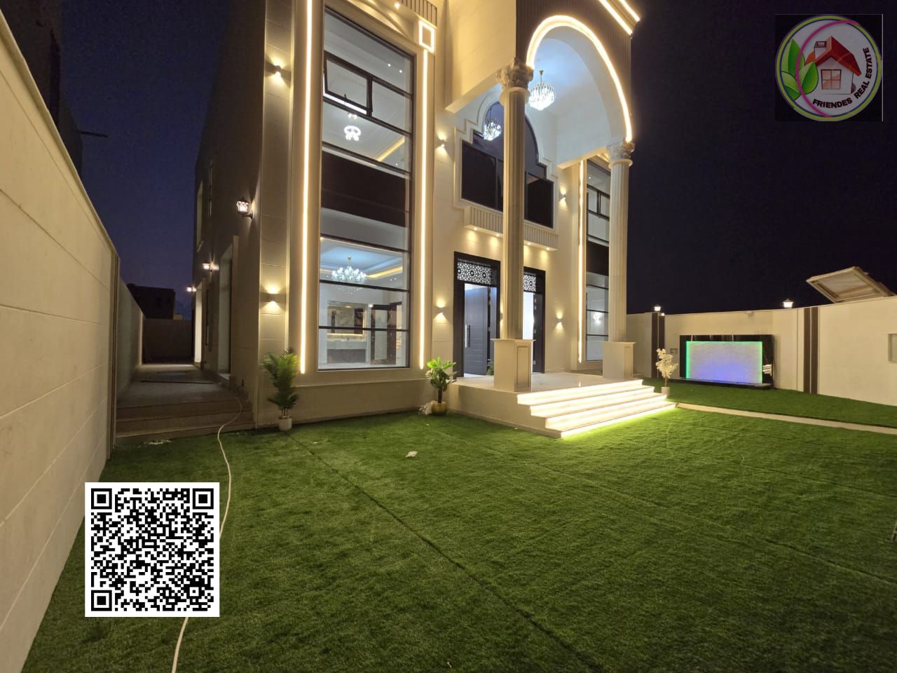 For sale: A distinctive two-story villa (ground + first floor) with a sophisticated architectural design and classic touches that exude elegance and r