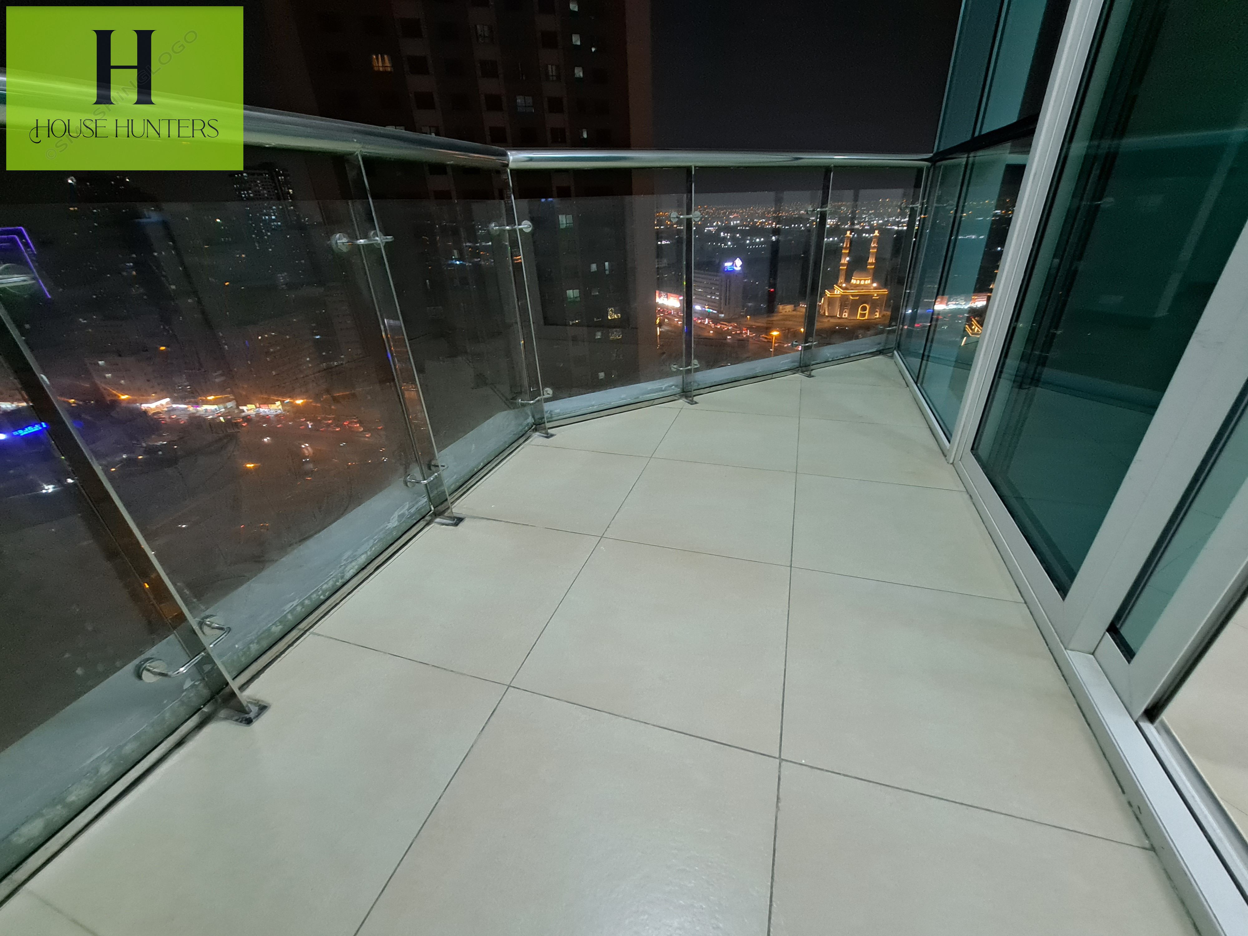 Brand new 3bhk with parking, balcony, wardrobes, maid room and view