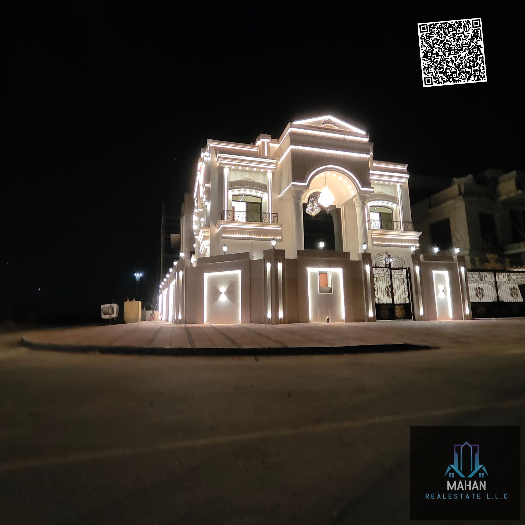 For Sale: Luxury New Classic Corner Villa in Al Helio 2 – Ajman, featuring modern finishes, super deluxe detailing, and delivered directly by the owner with warranties up to 25 years. Ideally located close to Sheikh Mohammed Bin Zayed Road, providing conv
