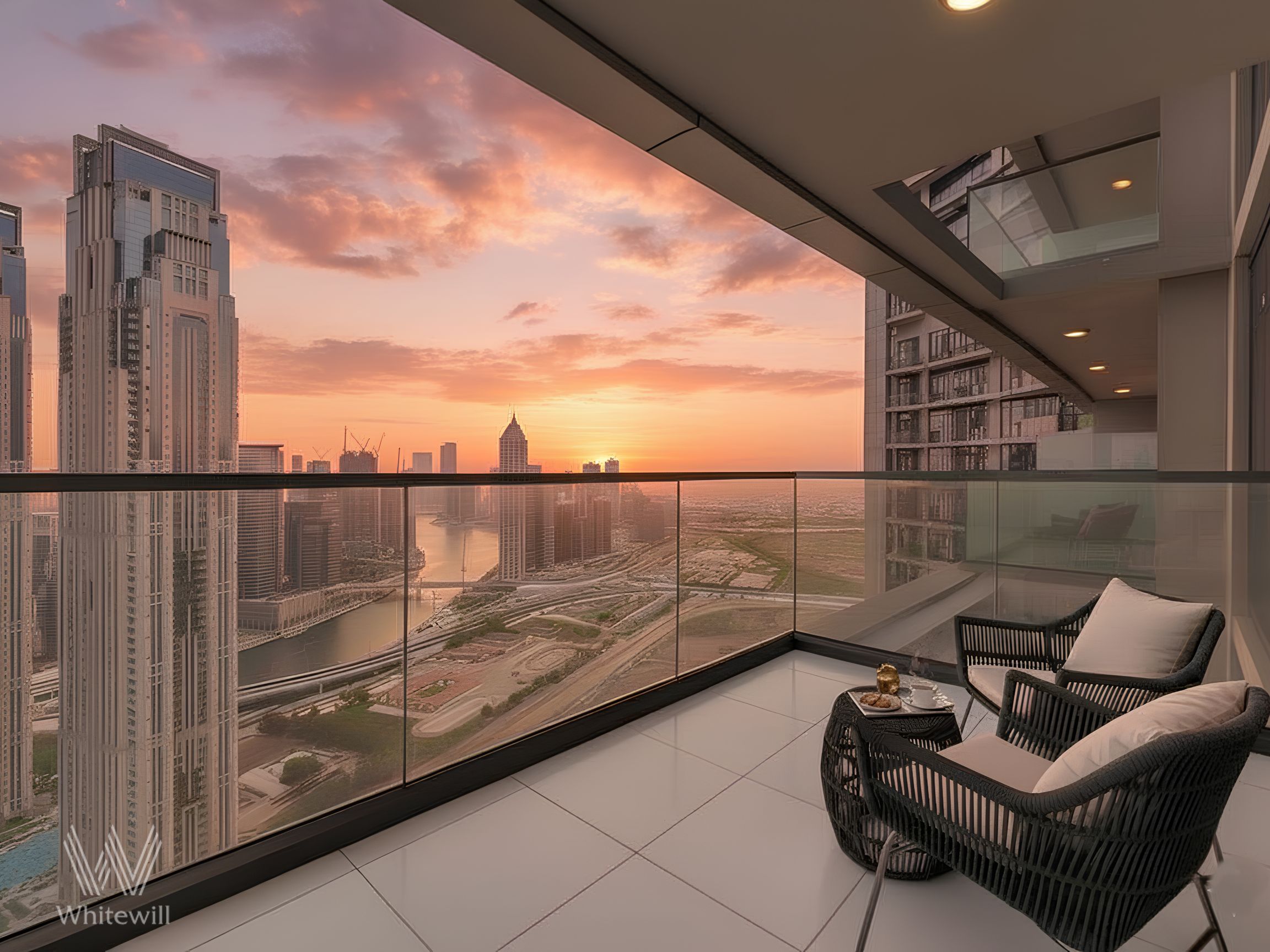 Skyline Living with Burj Khalifa Views