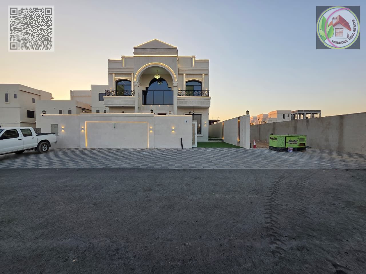 Villa in Al Helio 2, Ajman - Includes registration and ownership fees - Freehold for all nationalities - Close to the mosque and all services