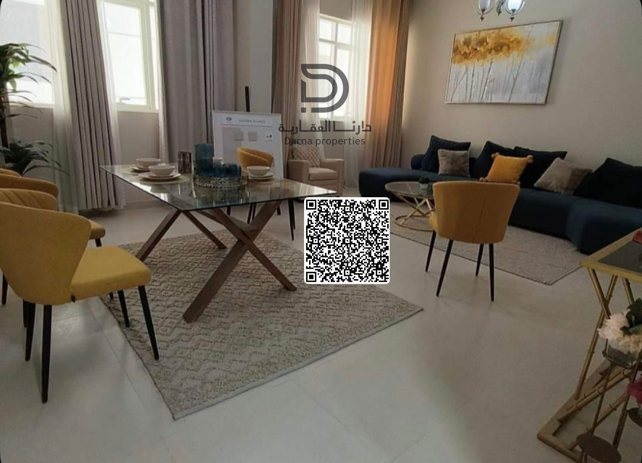 Apartment for Sale – Princess Village (Phase 3) 2 Bedrooms | Living Room | 3 Bathrooms | Kitchen | Balcony