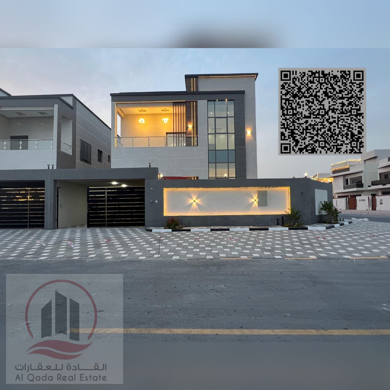 New corner villa for rent in Al-Haliyo, 4 rooms