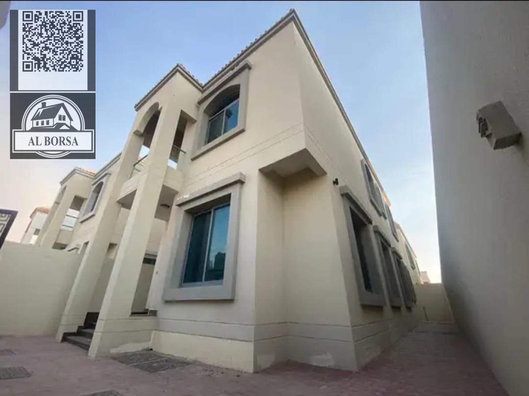 For rent in Al Helio 1, Ajman, a villa, first occupancy, 3 bedrooms, living room, majlis, maid's room