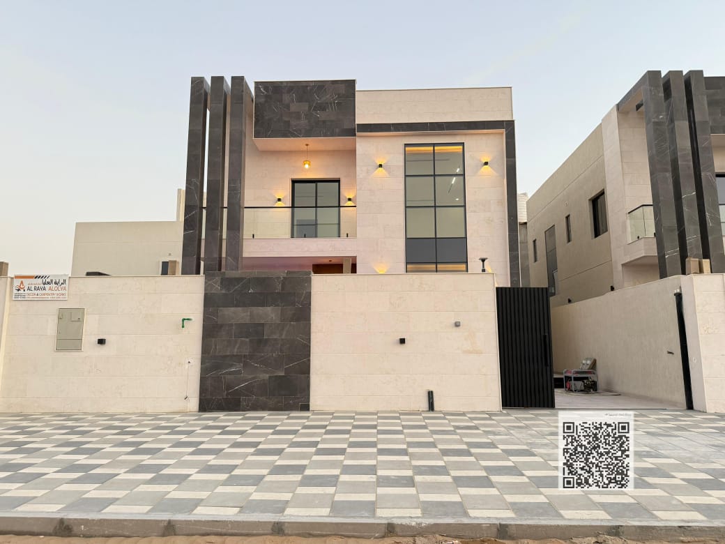 Luxury villa for sale opposite Sheikh Mohammed Bin Zayed Road | Fully equipped | Freehold with payment facilities