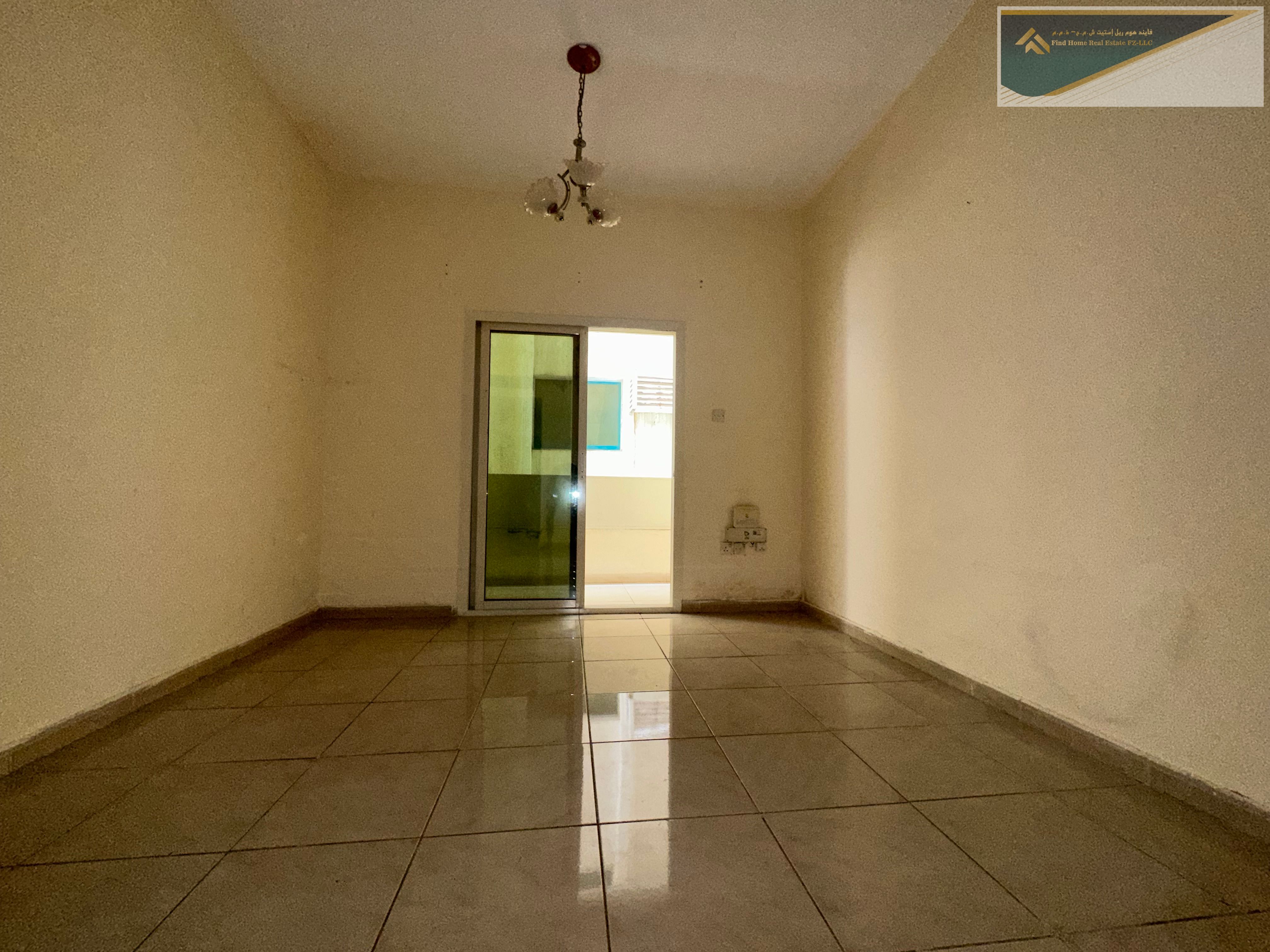 LAST UNIT 1BHK APARTMENT 2 WASHROOM CENTRAL AC WITH BALCONY ONLY FOR FAMILY JUST 30K IN AL QASIMIA