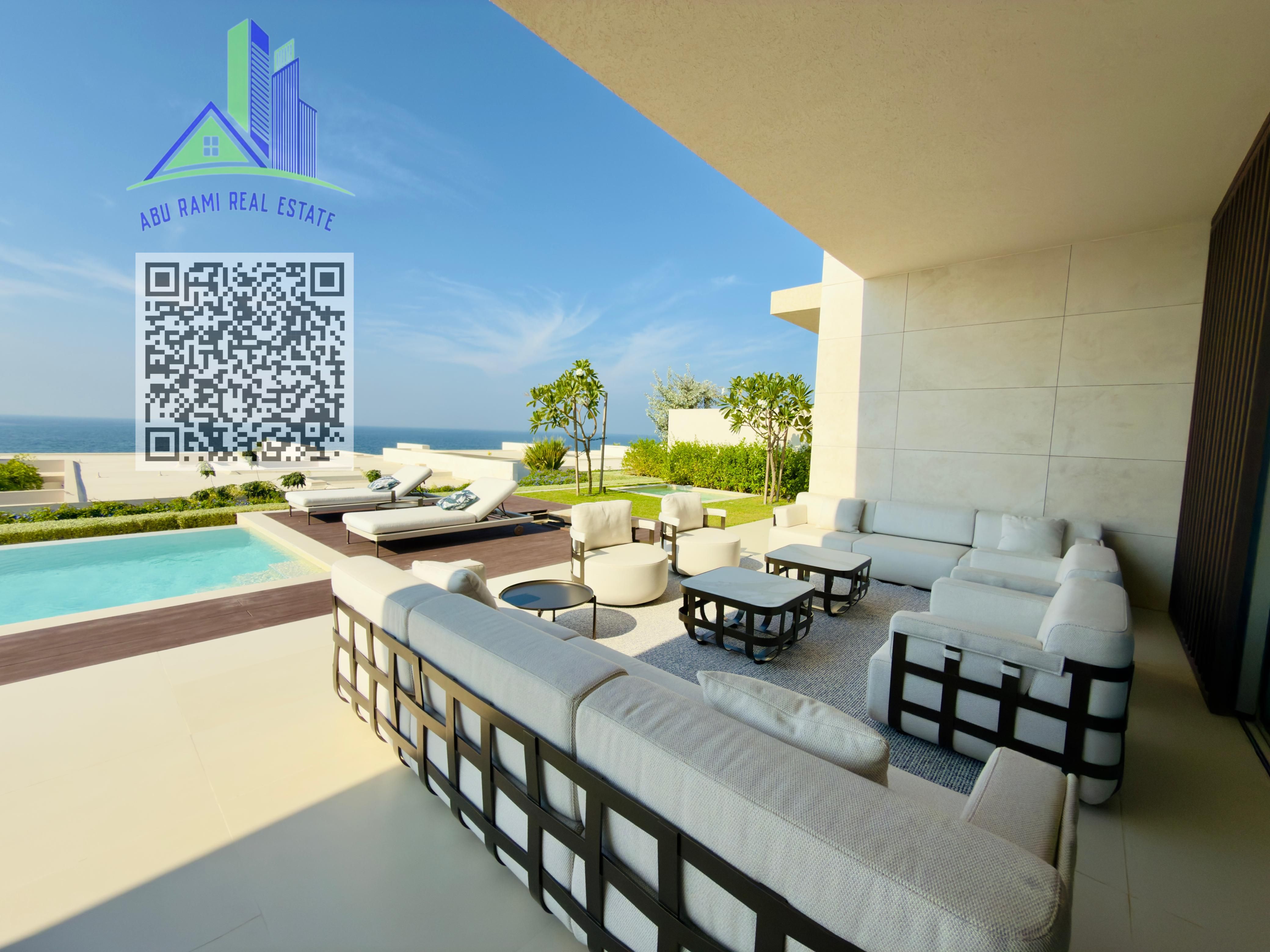 Luxury villa overlooking the sea for sale in Al Zorah, Ajman, freehold