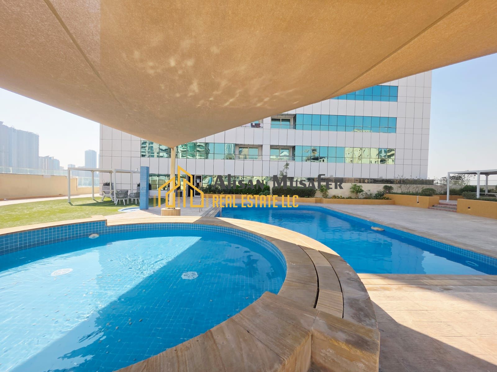 One month Free •Open Seeview 2bhk Flat Al Khan Corniche Sharjah. Free parking •gym,pool free • Central AC • Open view • Near Al Khan Corniche Area•