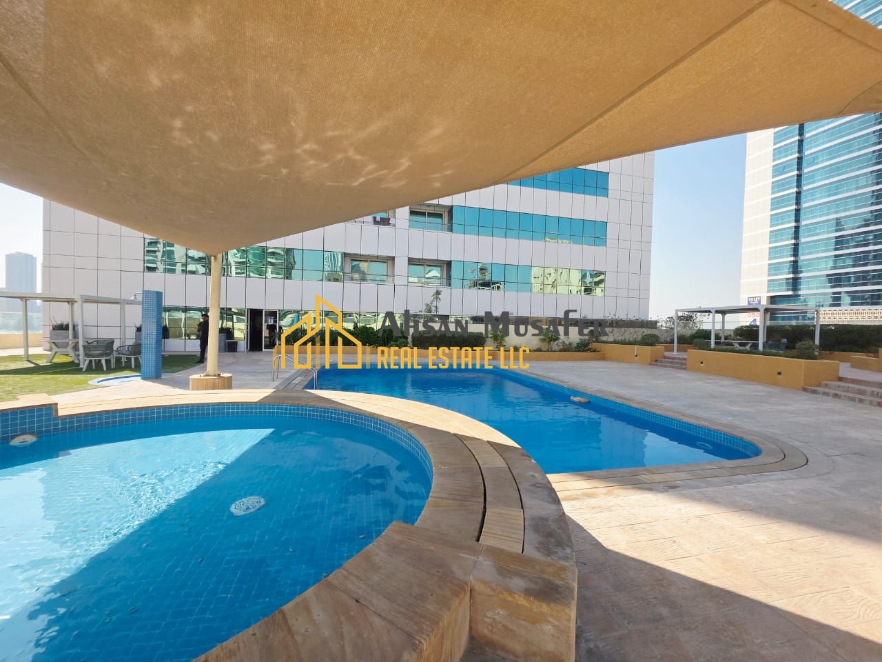 One month Free• Open Seeview 2bhk Flat Al Khan Corniche Sharjah. Free parking •gym,pool free • Central AC • Open view • Near Al Khan Corniche Area•