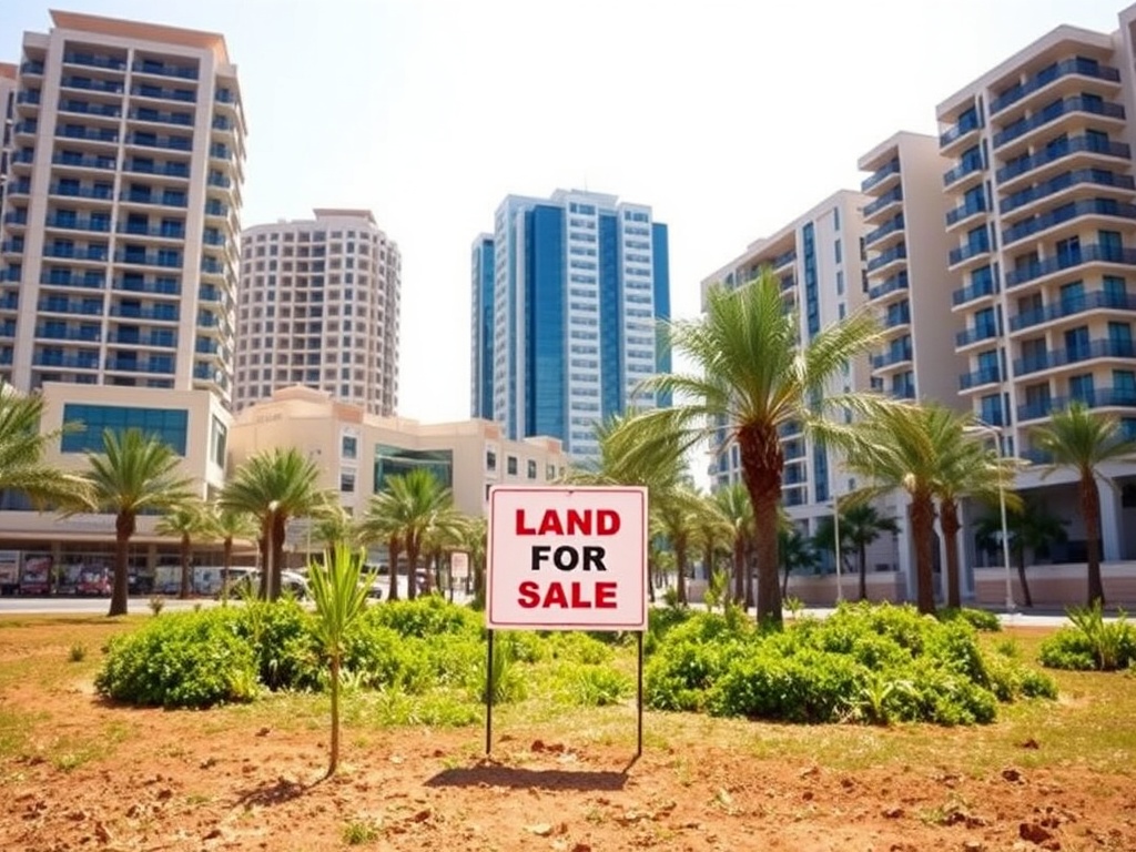 G+6 Freehold Commercial & Residential Land in Al Jurf – For Sale
