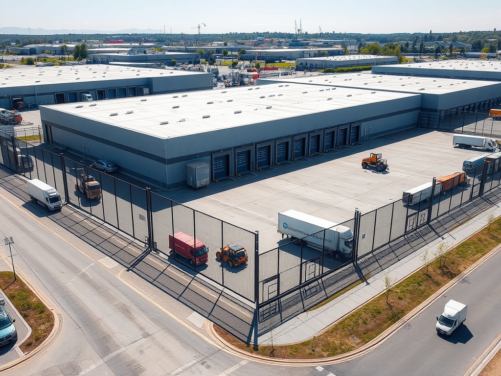 Spacious Industrial Warehouse Property with Open Yard – Ajman