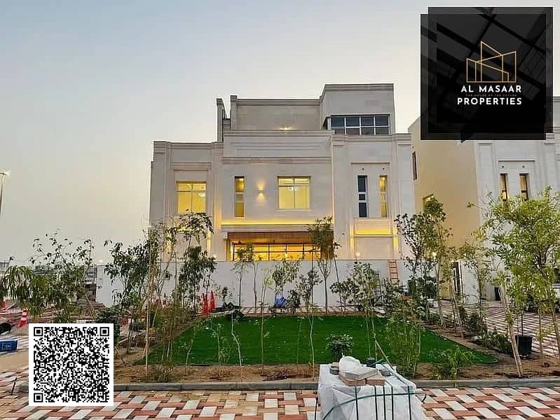 For sale: a luxurious villa with a European design, fully equipped, at a negotiable price with bank financing available.