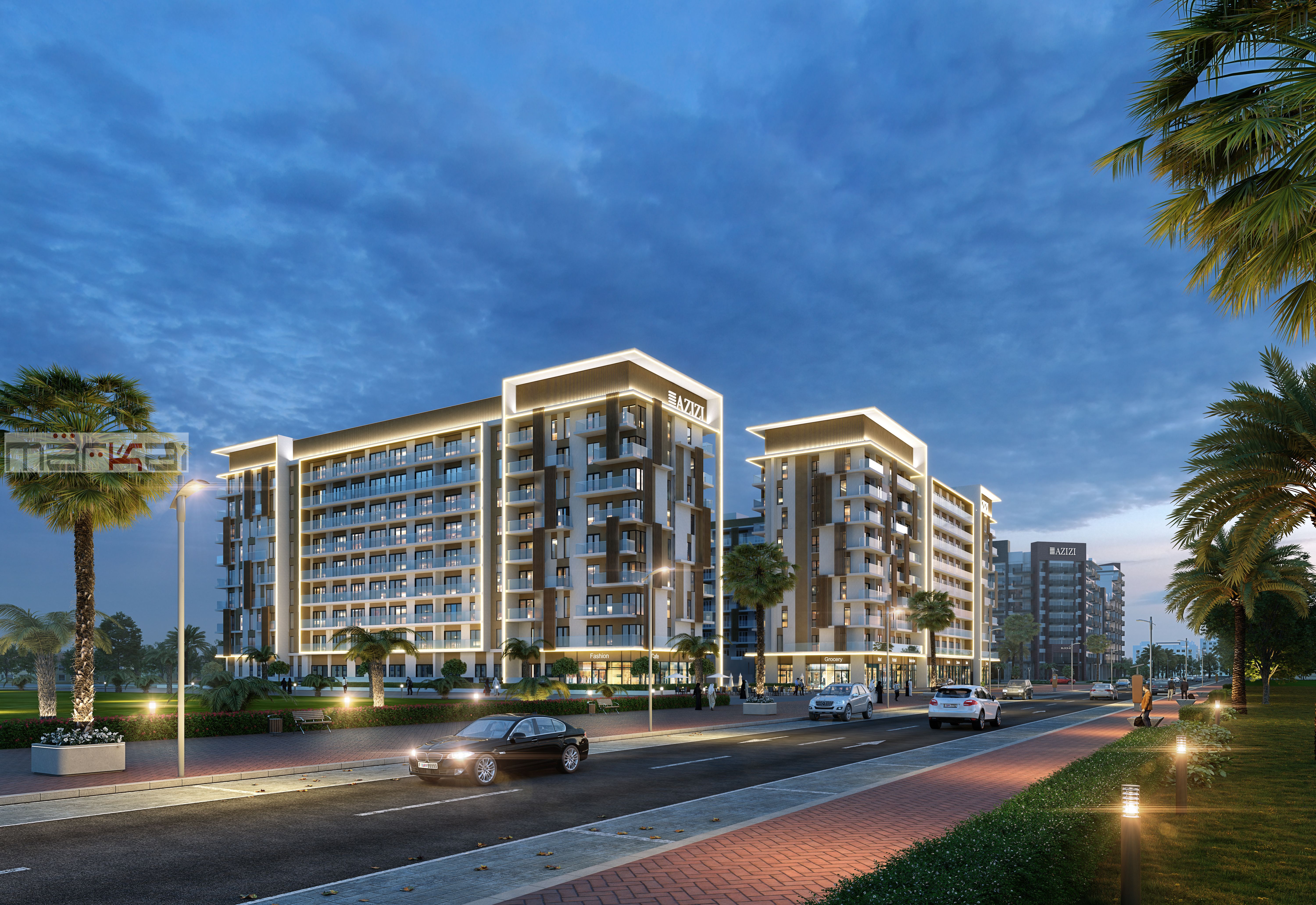 Modern 1-Bedroom | Azizi Beach Oasis 2 | Studio City | Premium Finishes | Prime Location | Hot Deal