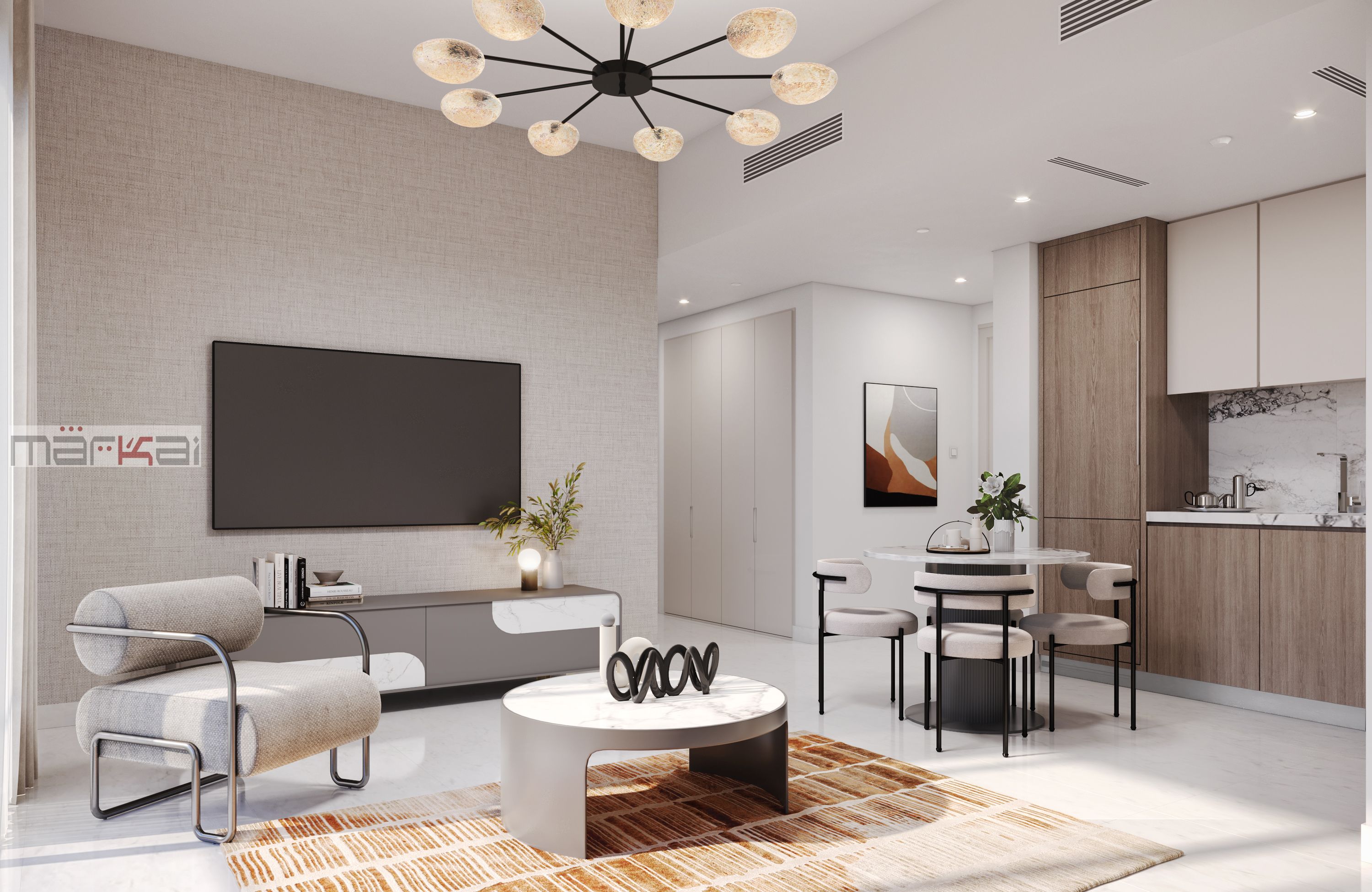 Premium 1BR | Azizi Beach Oasis 2 | Studio City | Resort-Like Facilities | Smart Layout | High Rental Yield