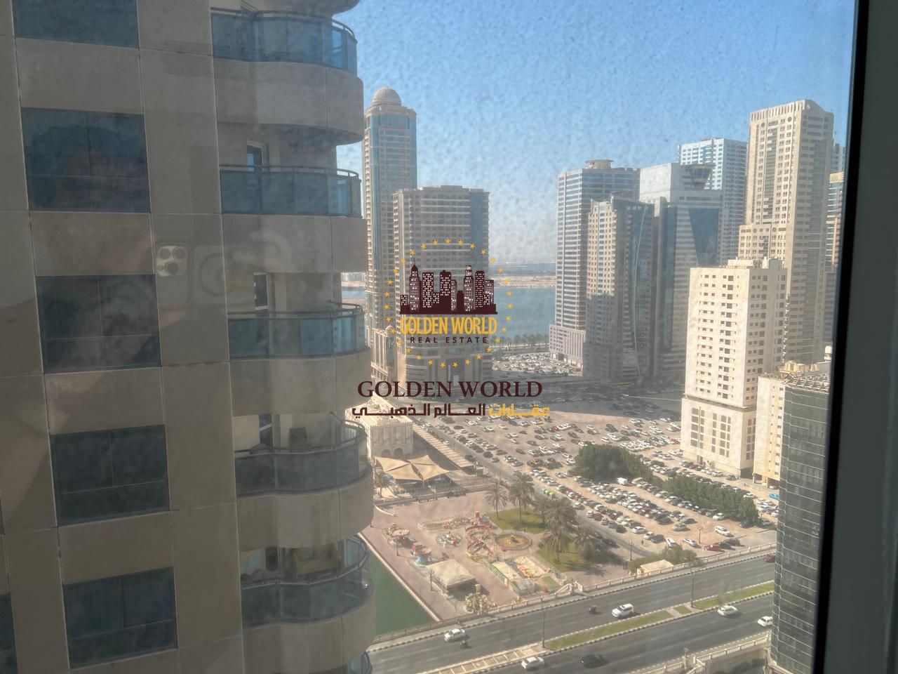 3-bedroom apartment with living room in Majaz 3, Qusais. Balcony, 2 bathrooms, parking. Price 70K. Great opportunity for living or investment.