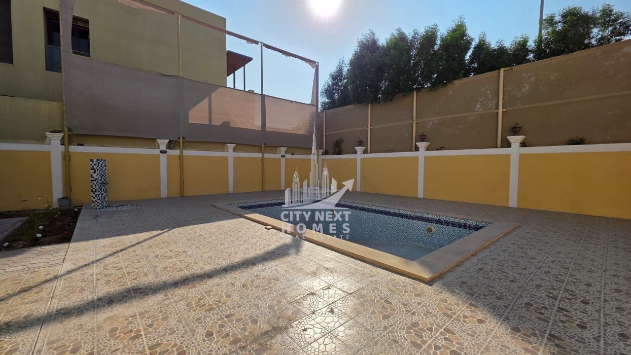 SWIMMING POOL 4BR VILLA FOR RENT IN MUHAISNAH 1