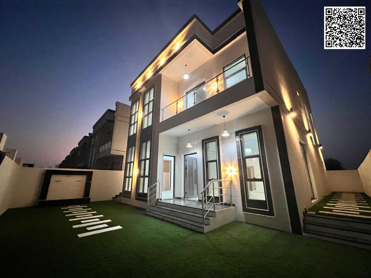 Villa for sale at an attractive price opposite the mosque, including registration and ownership fees. Freehold ownership for all nationalities.