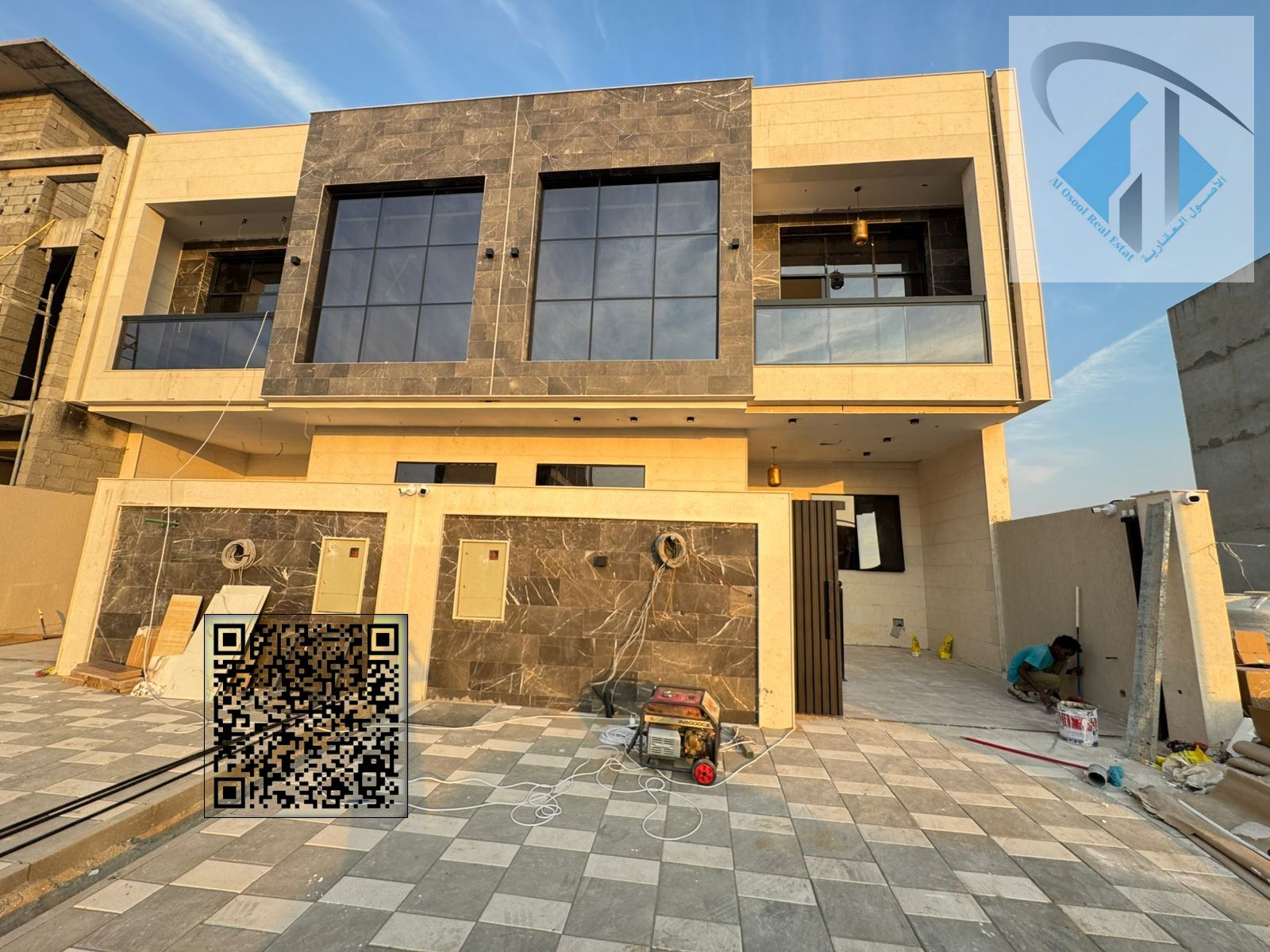 Price including registration and ownership fees: Upscale villa in Al-Hilw 2 with a modern design