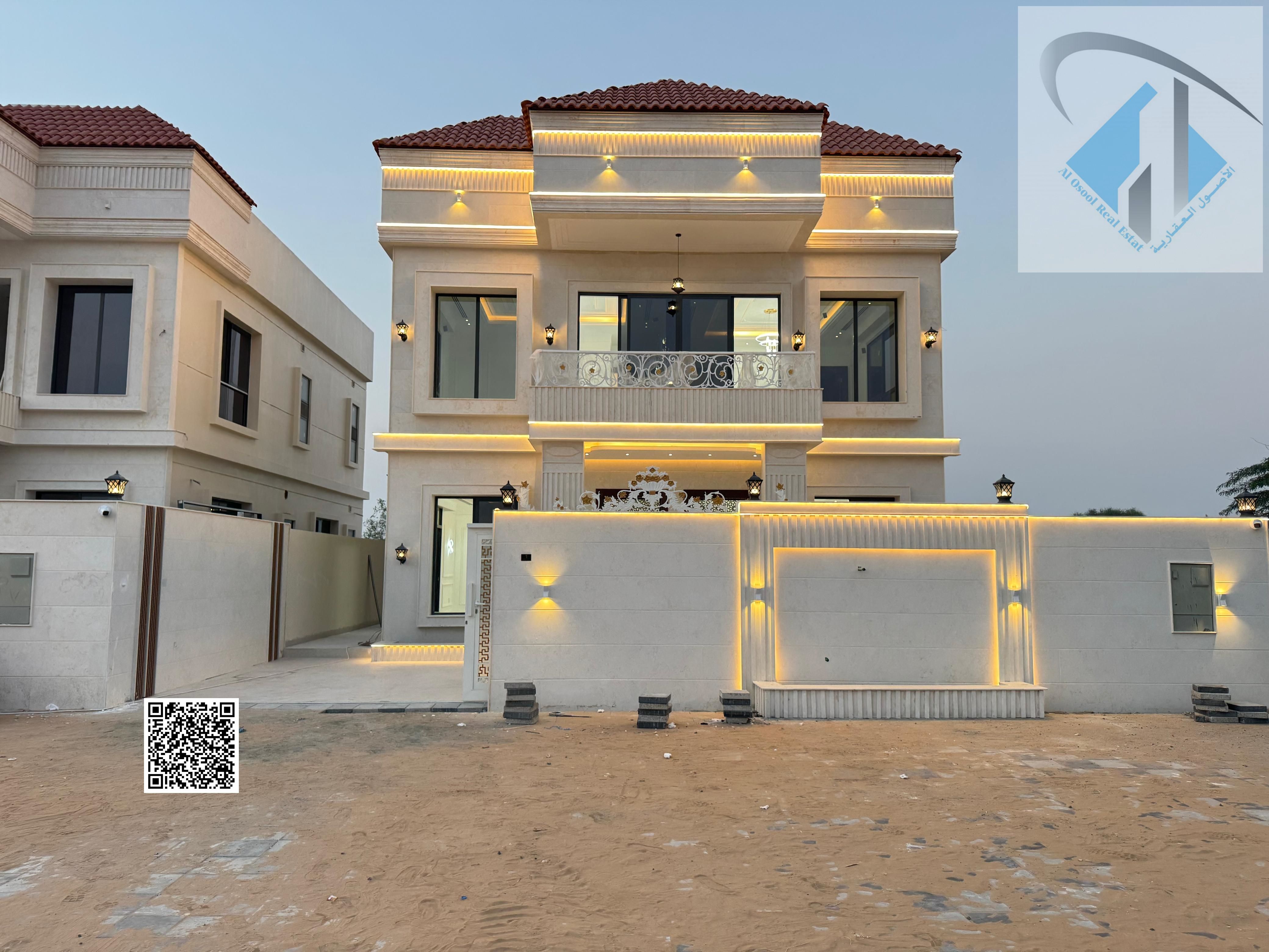 Villa for sale at a great price and location. 5 bedrooms, super deluxe finishing, freehold ownership, full stone facade.