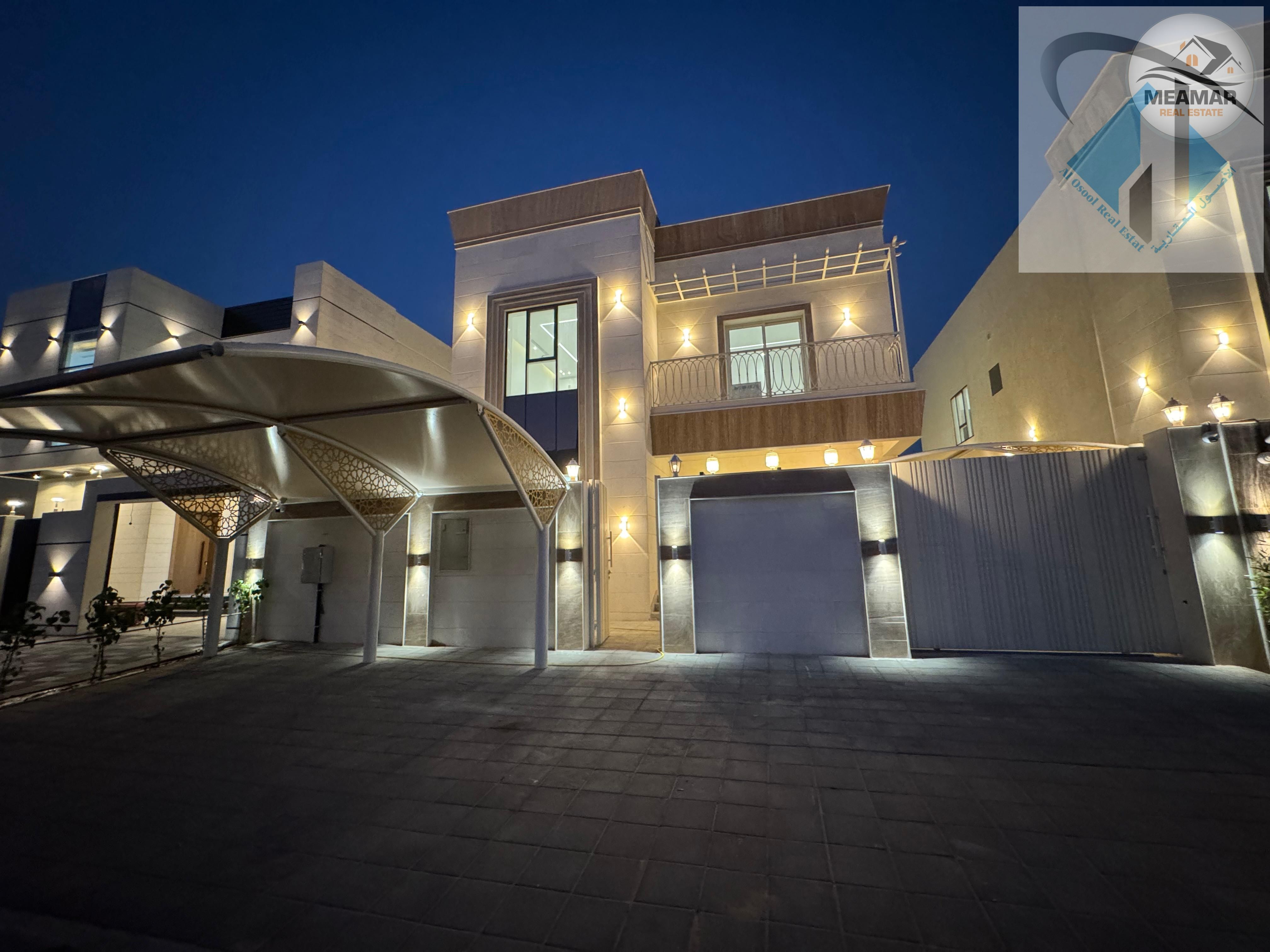 Villa in Al-Hilu, price includes registration, ownership, electricity, and air conditioning fees, in an excellent location, freehold
