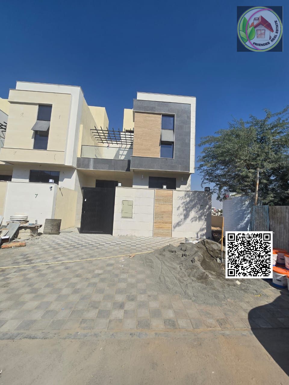 For Sale – Luxury Townhouse in the Heart of Al Yasmin District Elegant Stone Facade Strategic Location Corner Hotel Finishes