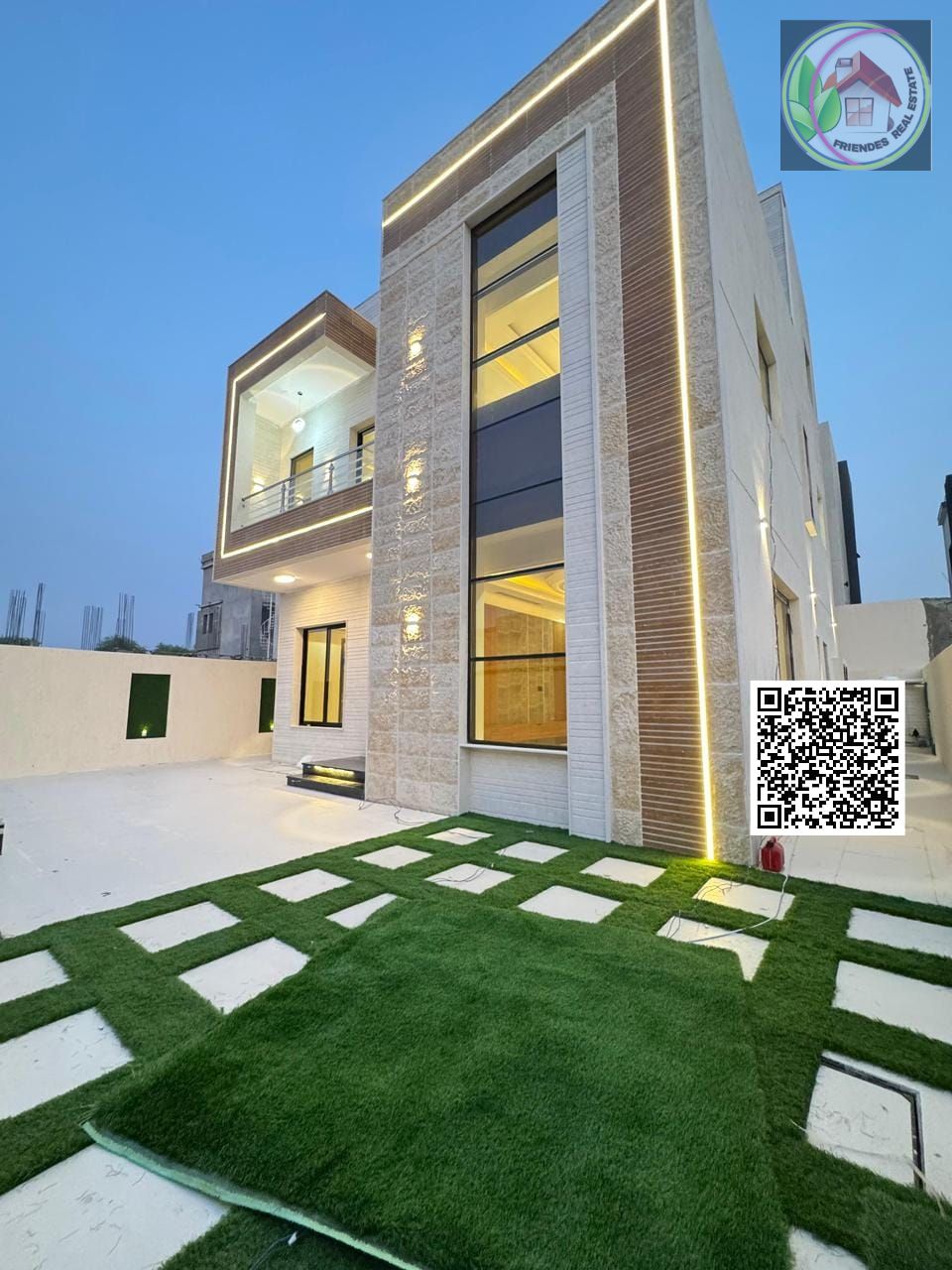 For Sale – Elegant Classic Villa in Al-Halawi Modern Design (Ground + First + Roof) 5 Rooms