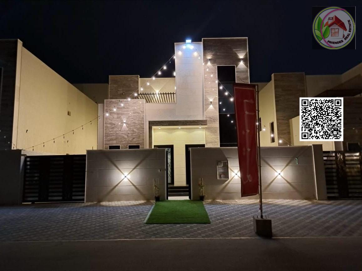 A luxurious villa with a very spacious area and a modern, elegant design in the Al-Haliou area.