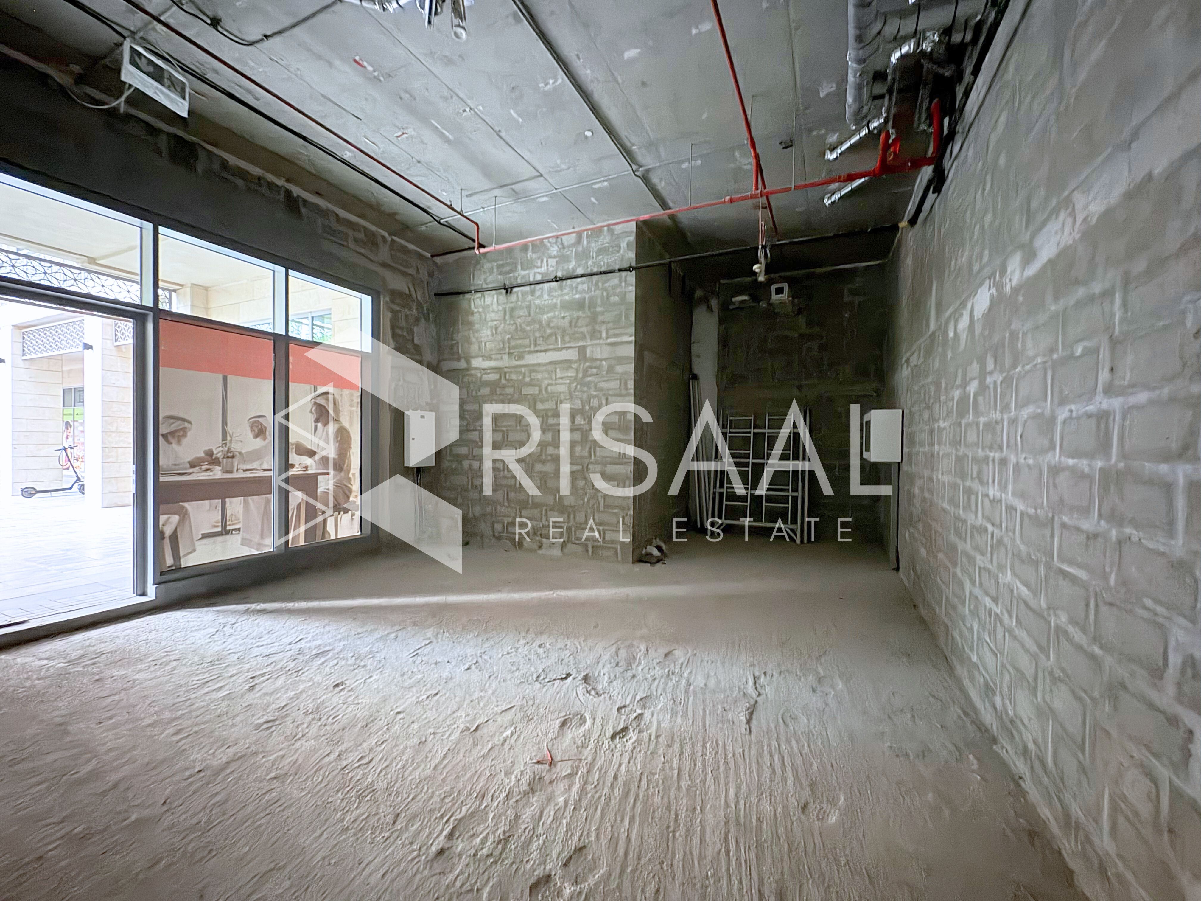 Shell & Core | Huge Layout | Prime Spot in Gold Souq