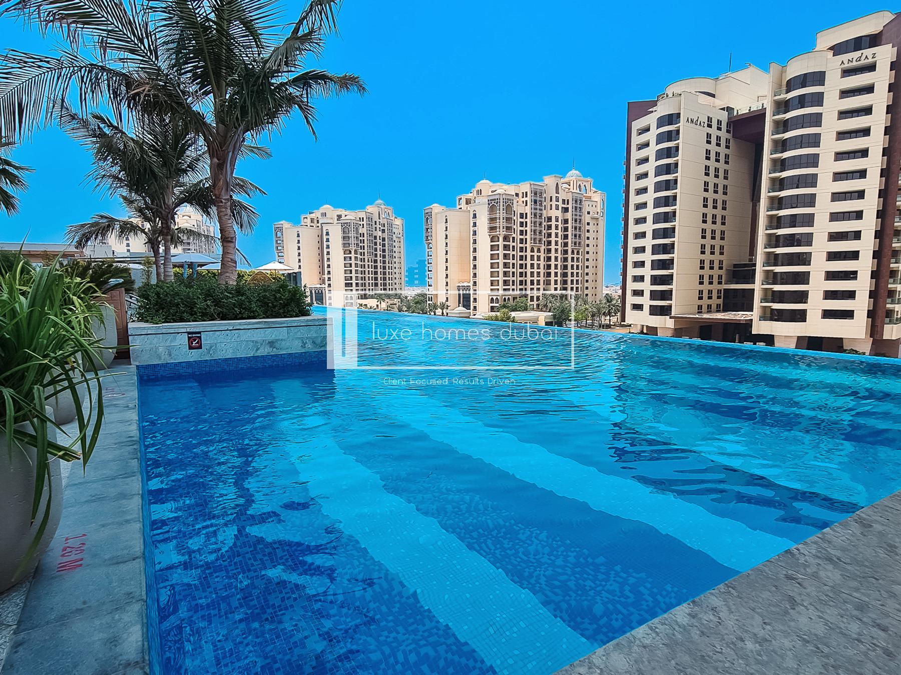 Full Palm View | Luxury Apartment | St. Regis