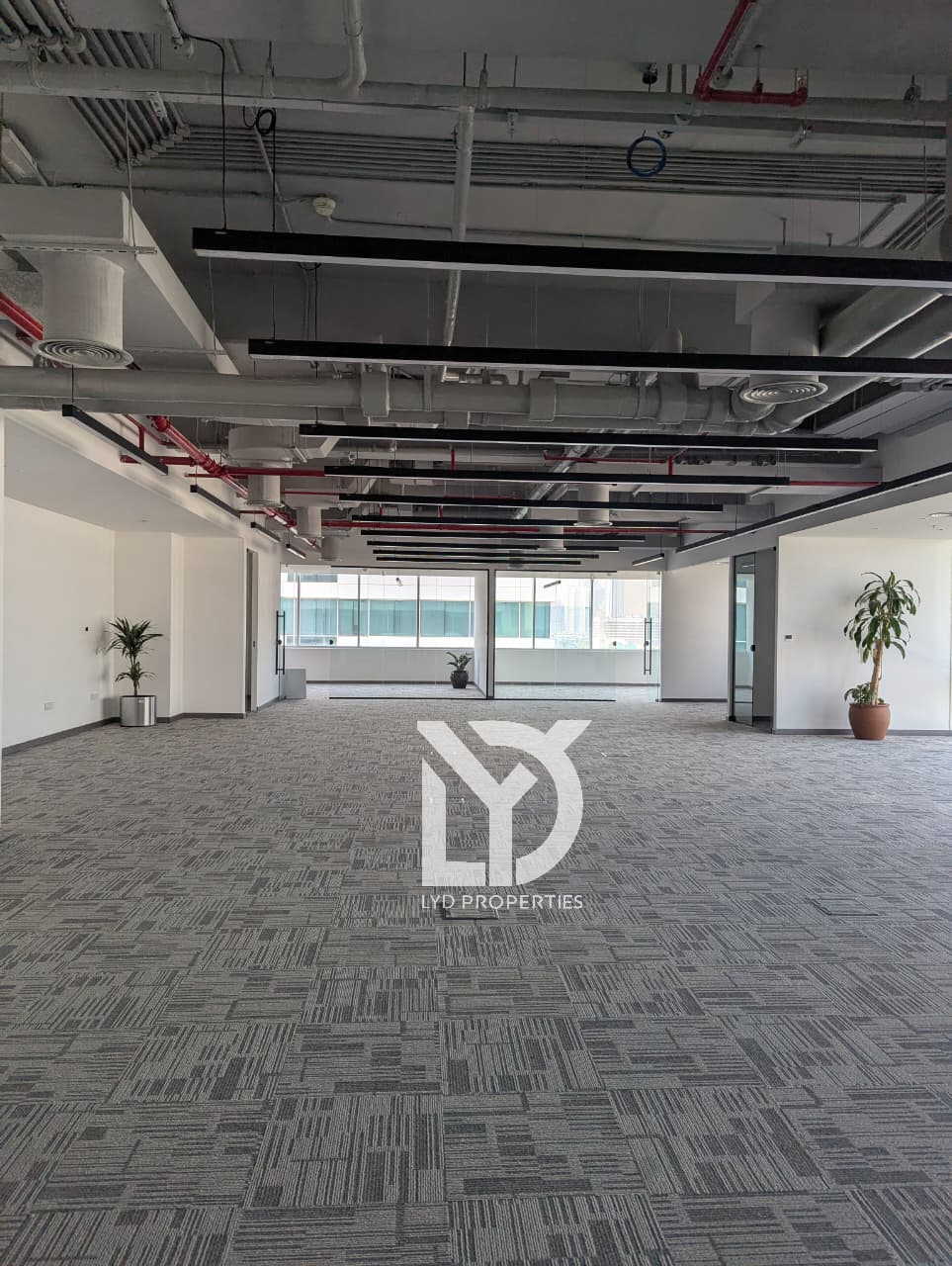 Premium Fully Fitted Office | Corner Unit with SZR Views | Emaar Business Park 3
