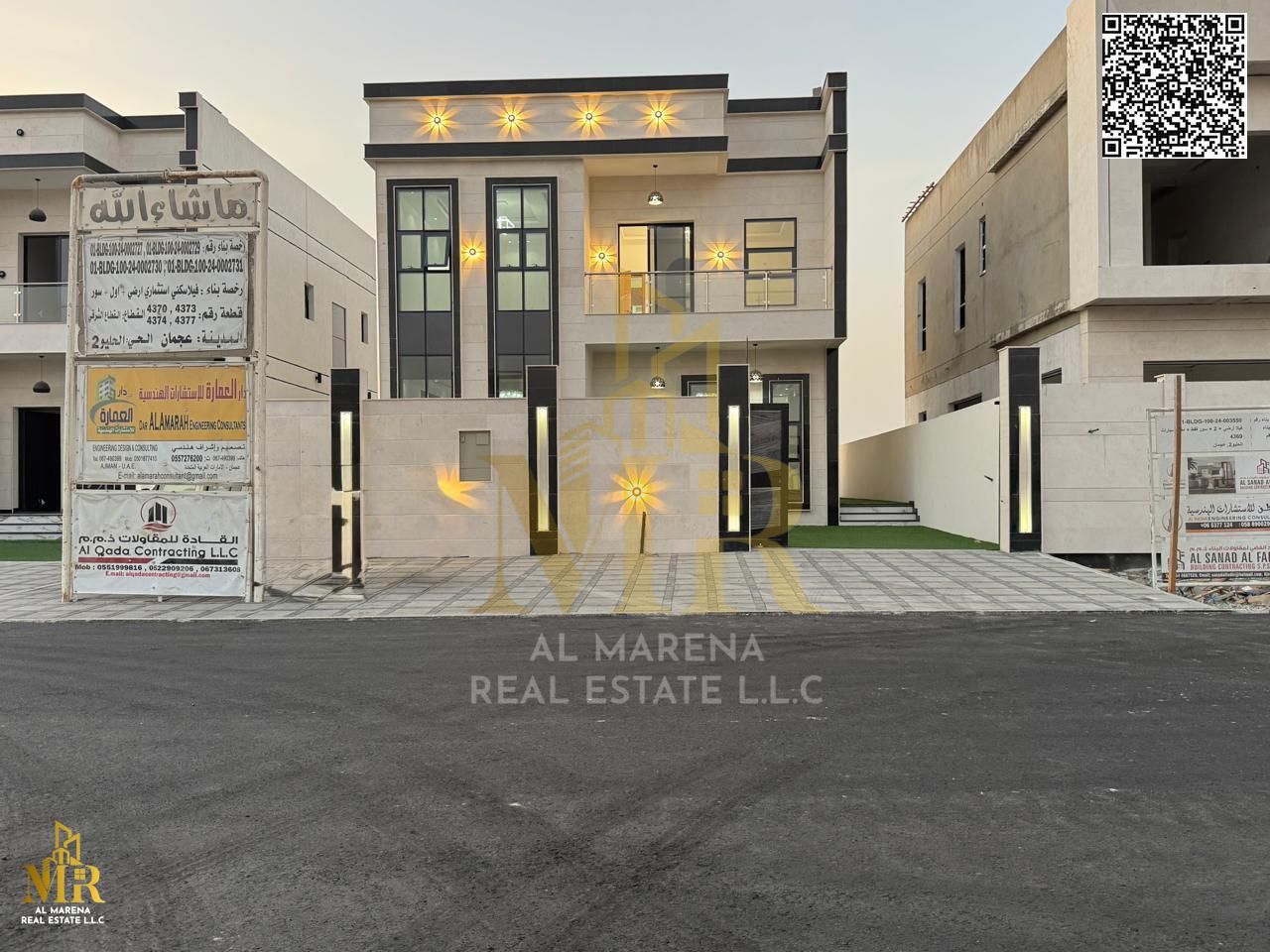 Elegant villa for sale in Al Helio 2 – Price includes fees. Own a modern villa with a contemporary design and luxurious finishes in Al Helio 2, Ajman,