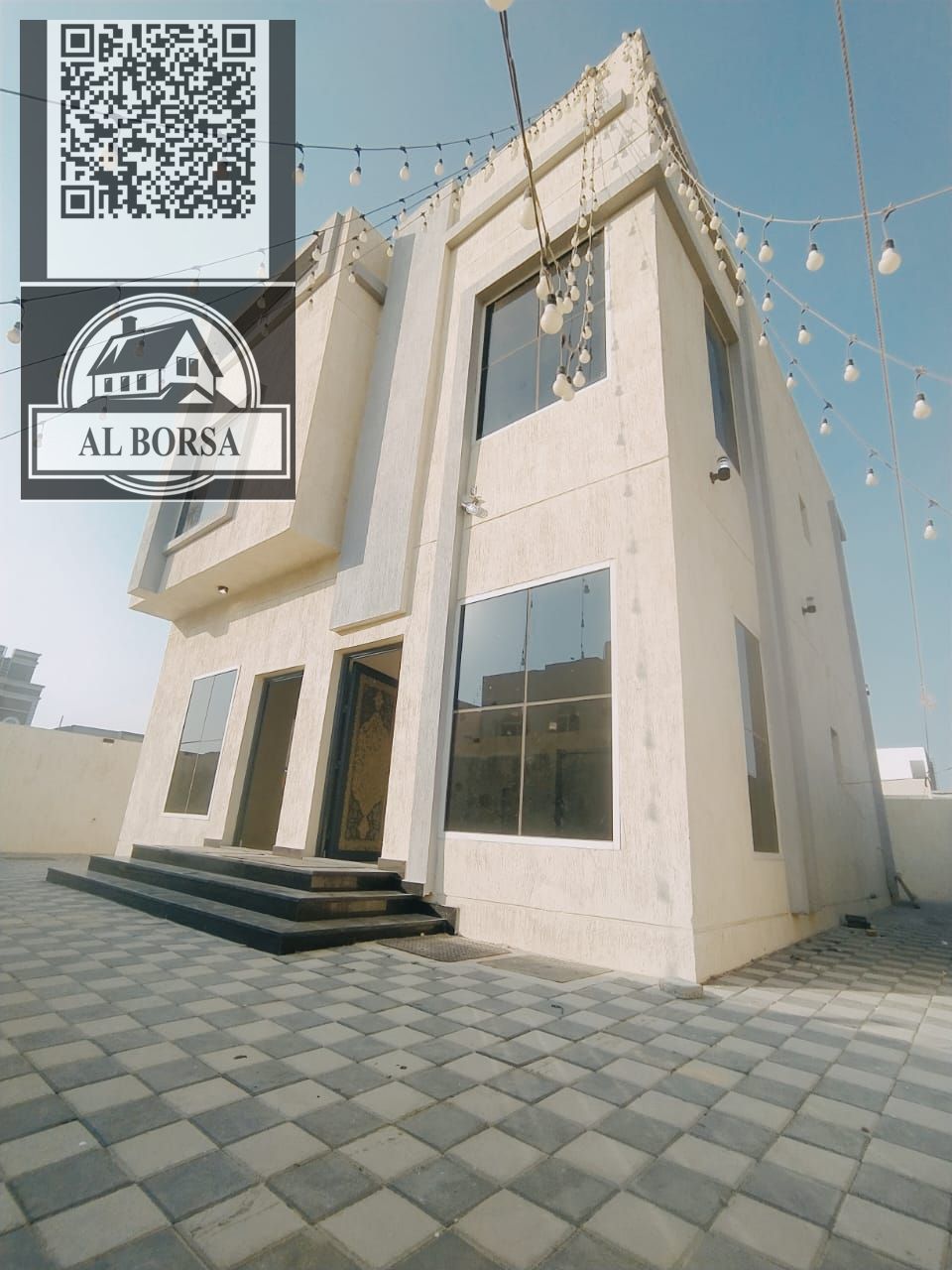A brand new villa for rent in Ajman, Al Helio area, at an incredible price! 3 master bedrooms, living room, majlis, and maid's room. Only 80,000