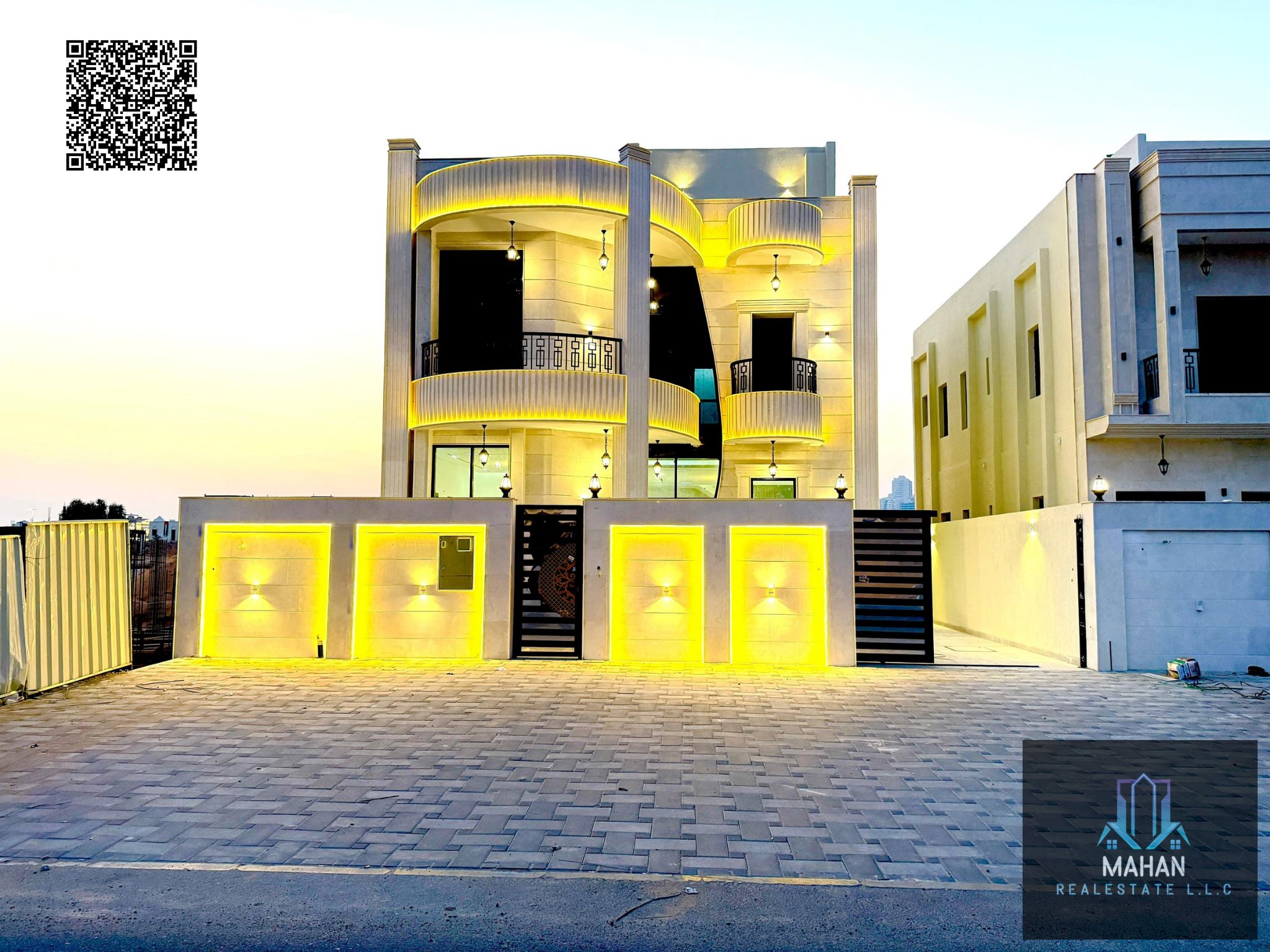 For Sale – Elegant Classic Villa in Al Helio 2, Ajman A remarkable opportunity to own a luxurious classic-style villa designed with refined details, generous spaces, and a layout perfectly suited for family living. Located in a peaceful and well-serviced