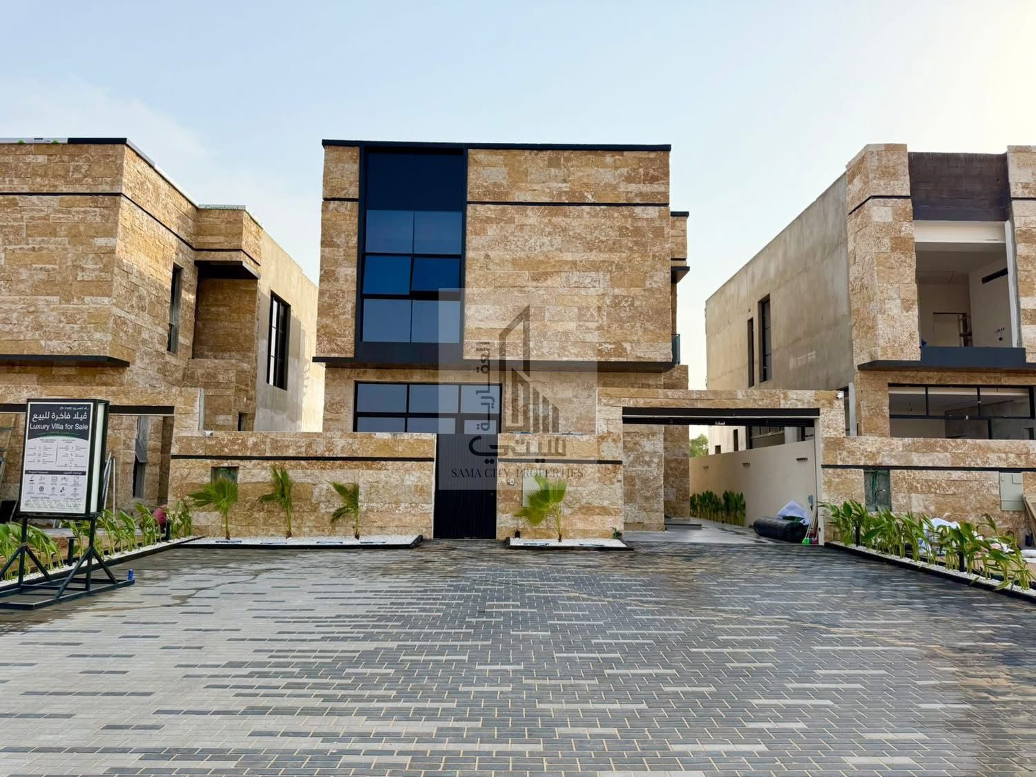 New brand modern villa for sale including registration fees