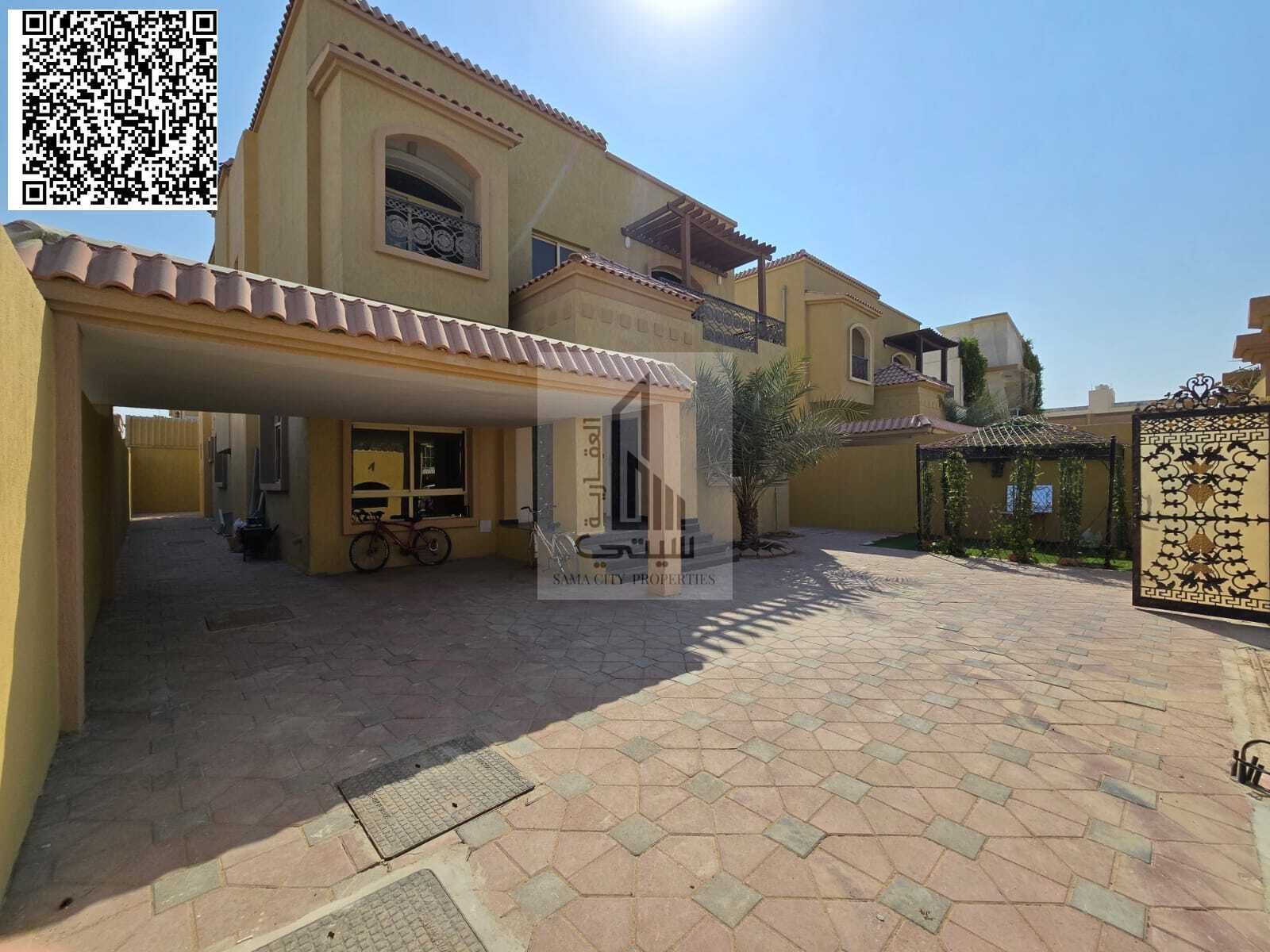 Luxury villa for sale in Ajman, including registration fees.