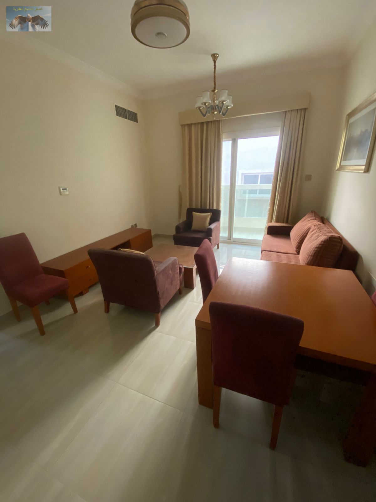 For annual rent: Furnished 1 bedroom and hall – Ajman, Al Jurf 2 Near Sheikh Ammar Street and Delta Market – Close to daily services such as su