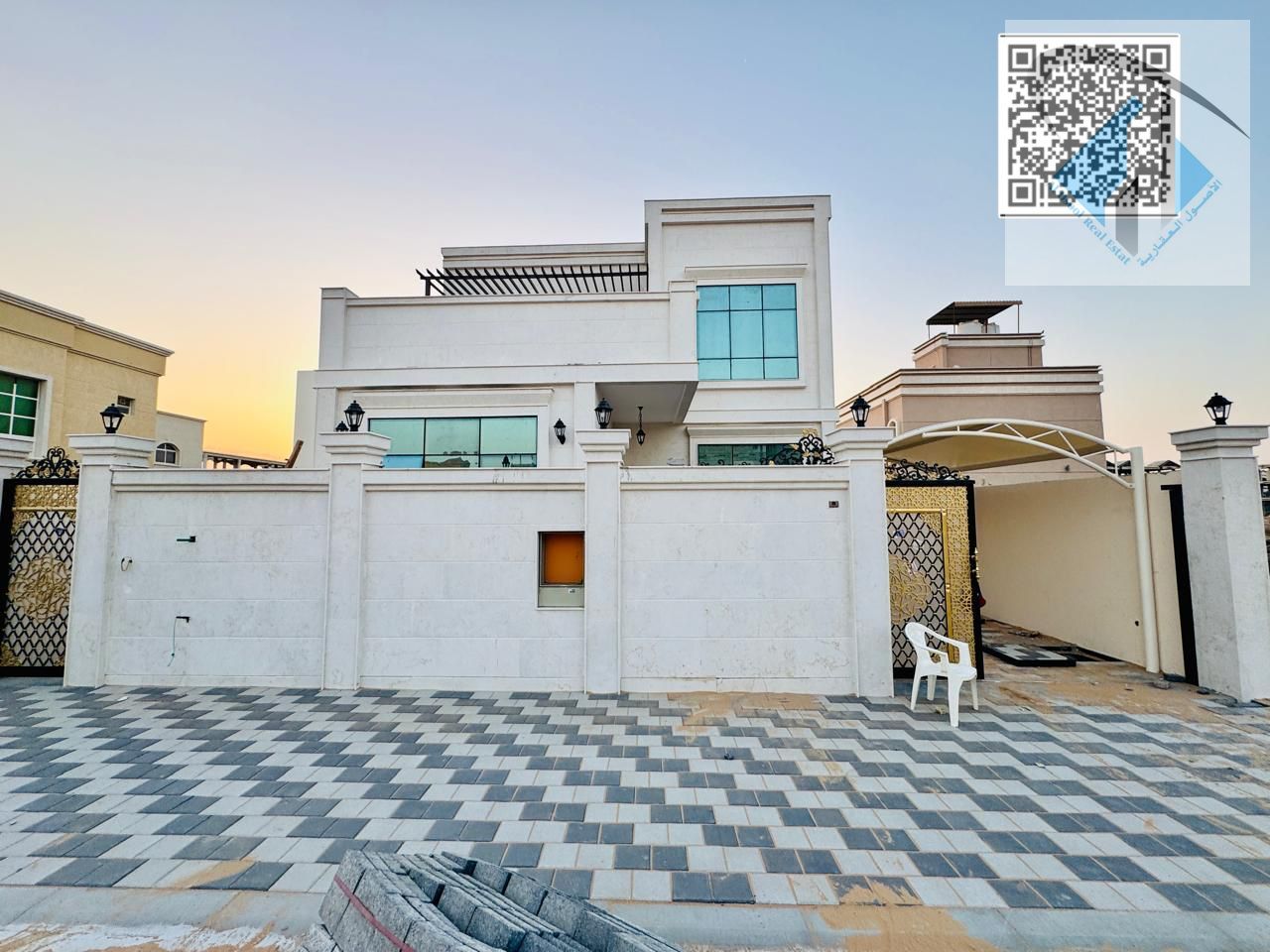 Villa for sale with no down payment and the possibility of bank financing for 25 years, close to all services.