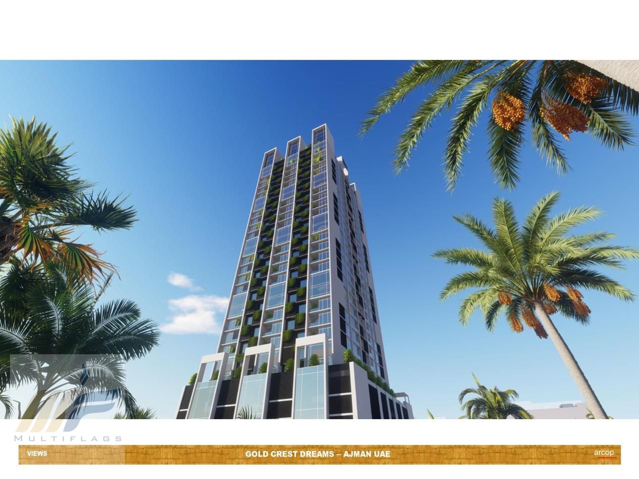 Luxury Two Bedroom Apartment in Goldcrest in 7 Years Installment From Developer Prime location free hold property