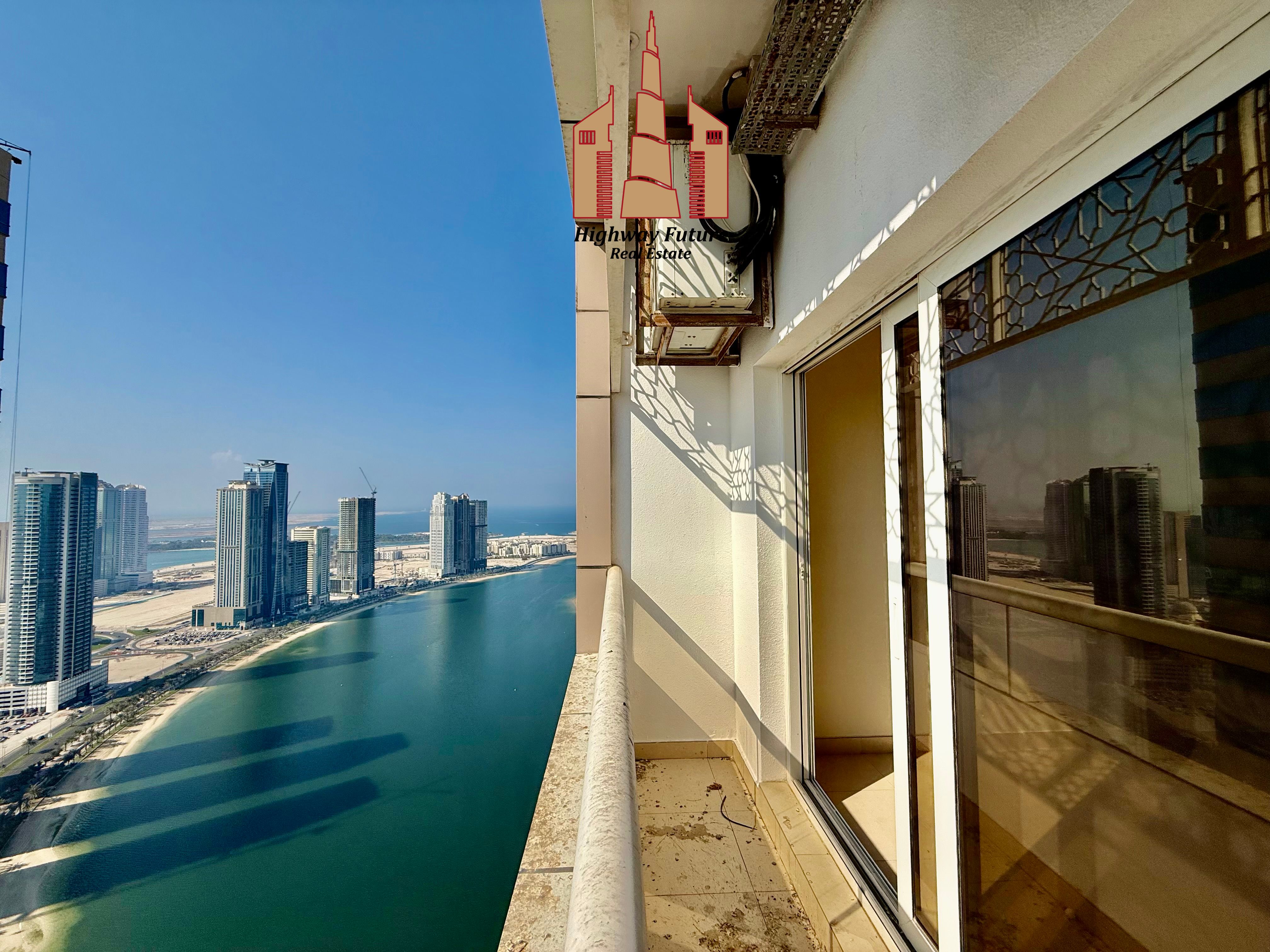 Luxury 3BR Apartment on Corniche | 4 Baths | Maid’s Room | Gym & Pool 75K