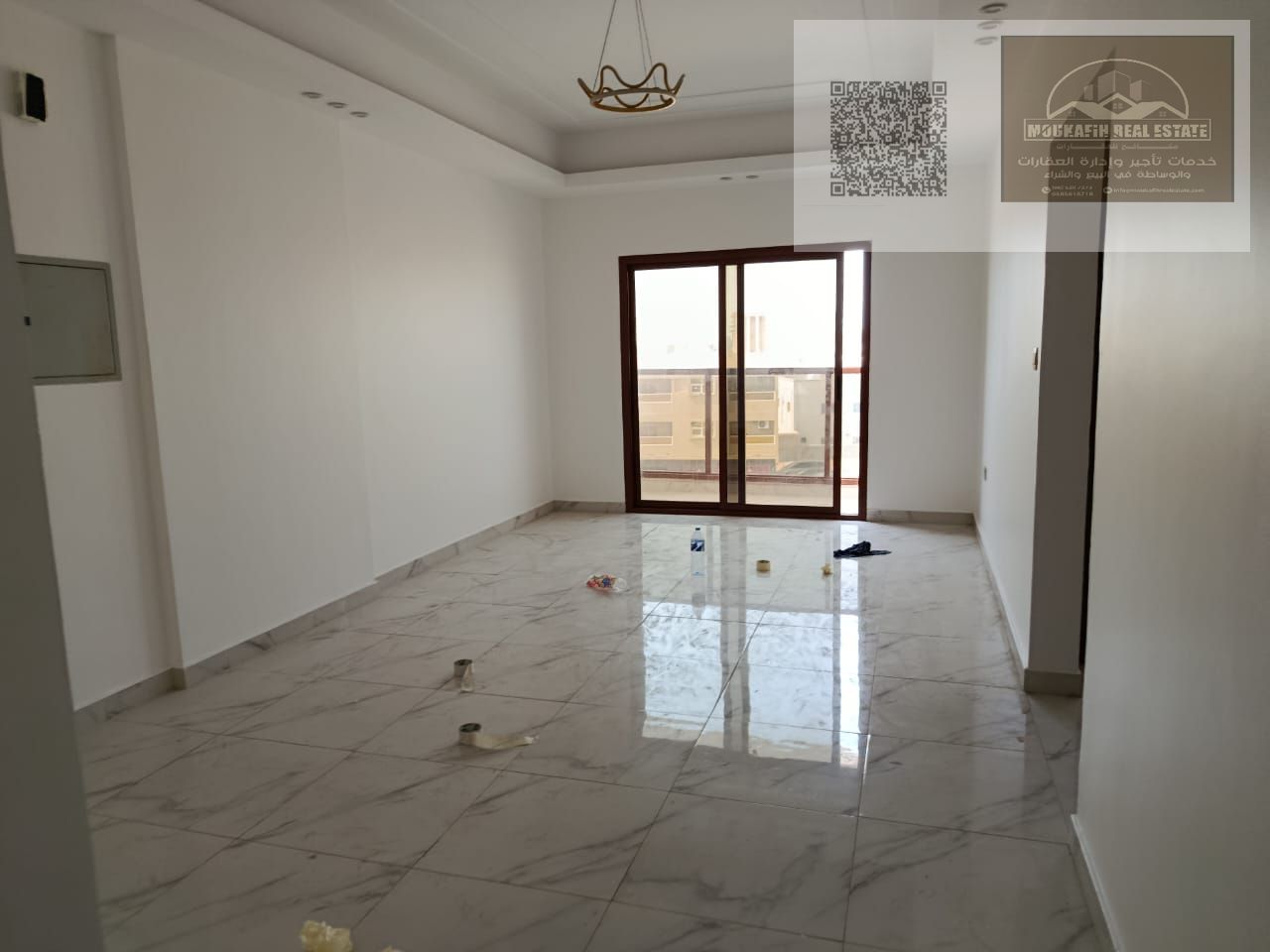 A great opportunity to rent a brand-new 1BHK in Al Mowaihat 3