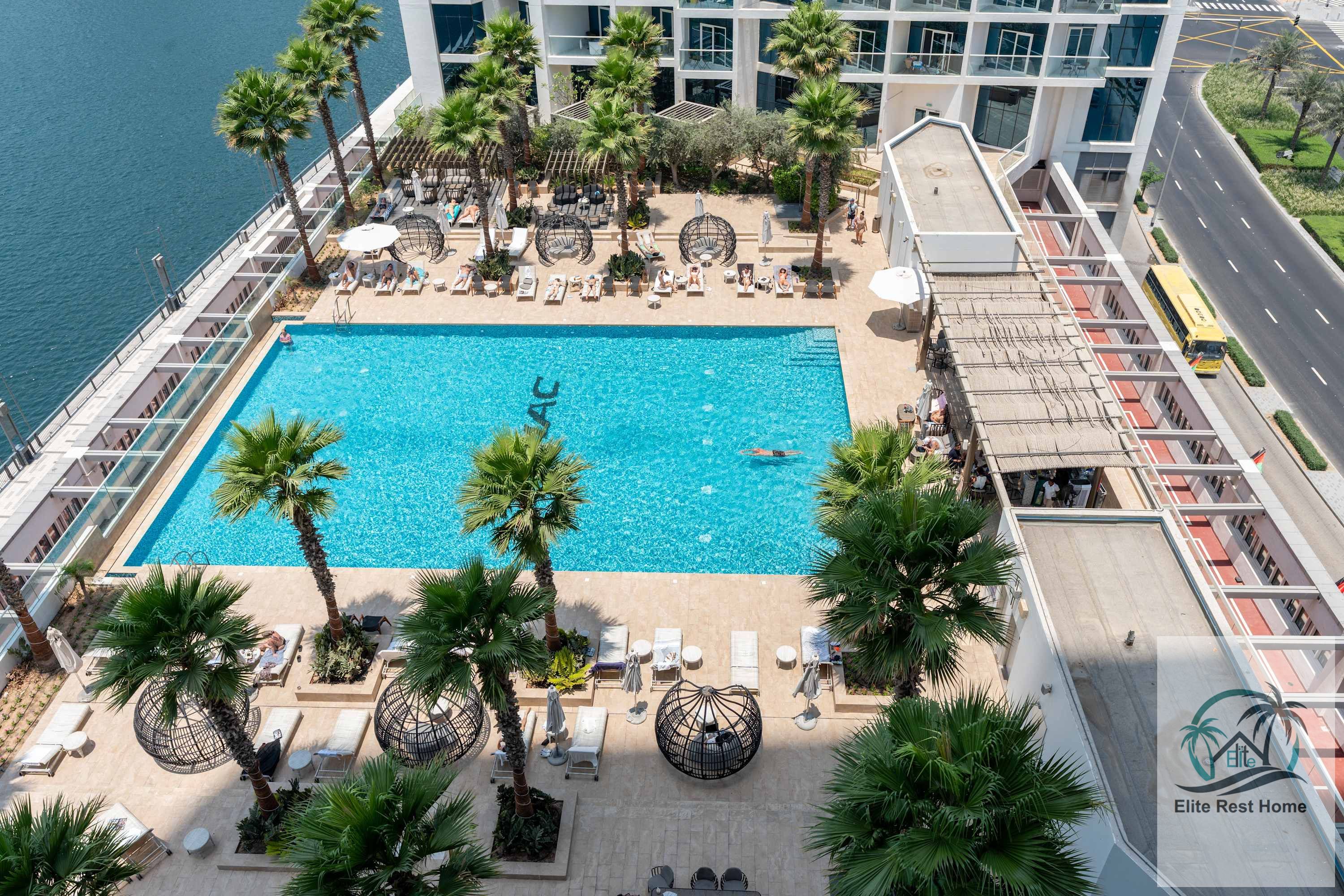 “Luxury Fully Furnished Studio for Daily Rent in DAMAC Maison Prive